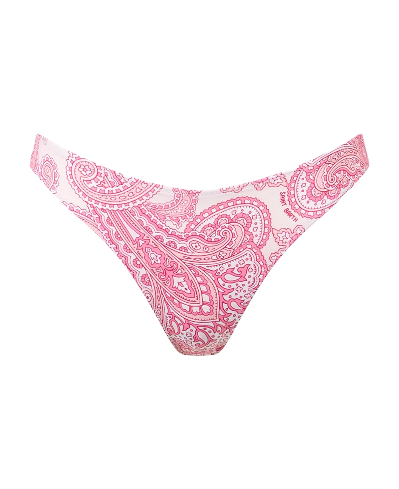 MC2 Saint Barth Woman Pink Paisley Classic Swim Briefs Lido - PINK