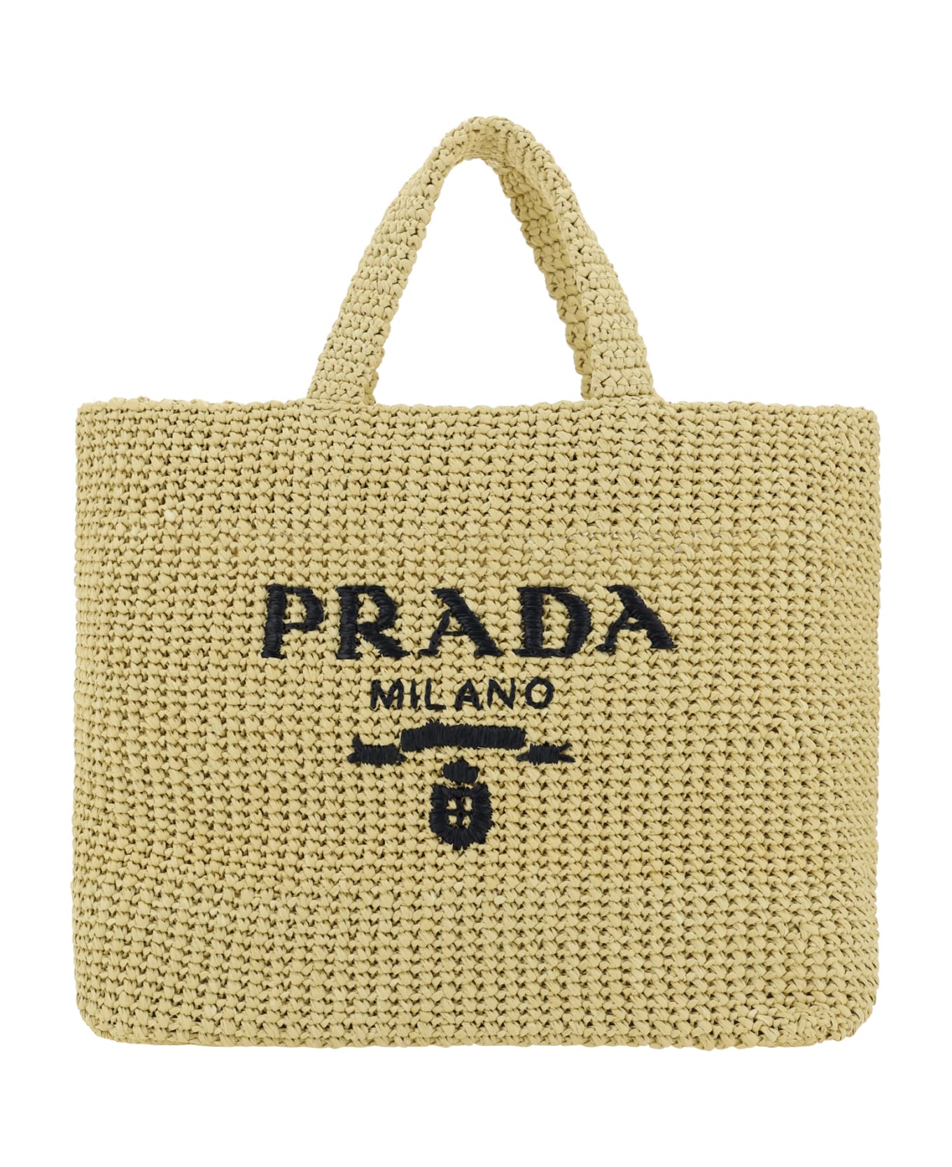 Prada Shopping Handbag - Beige