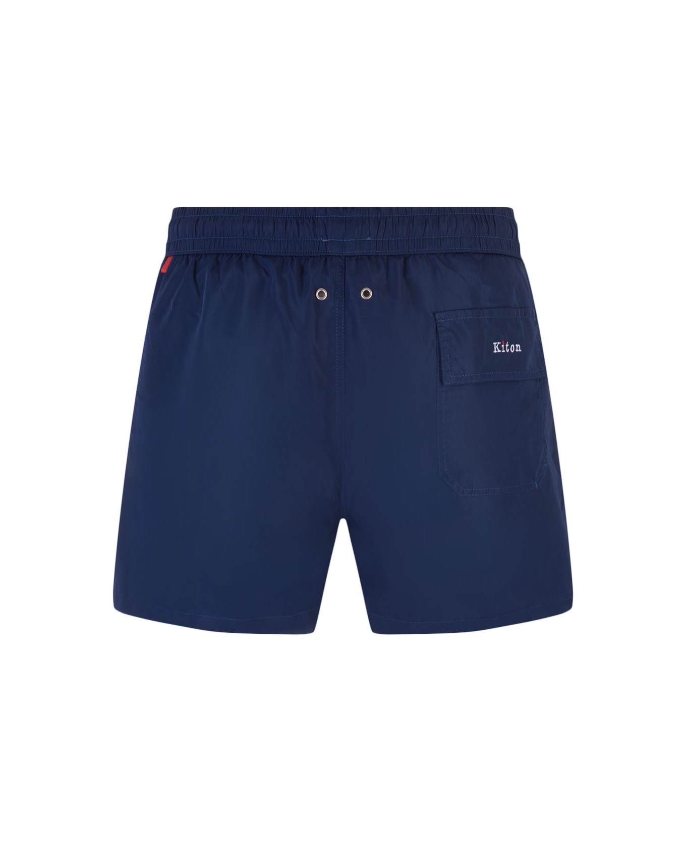 Kiton Navy Blue Swim Shorts - Blue