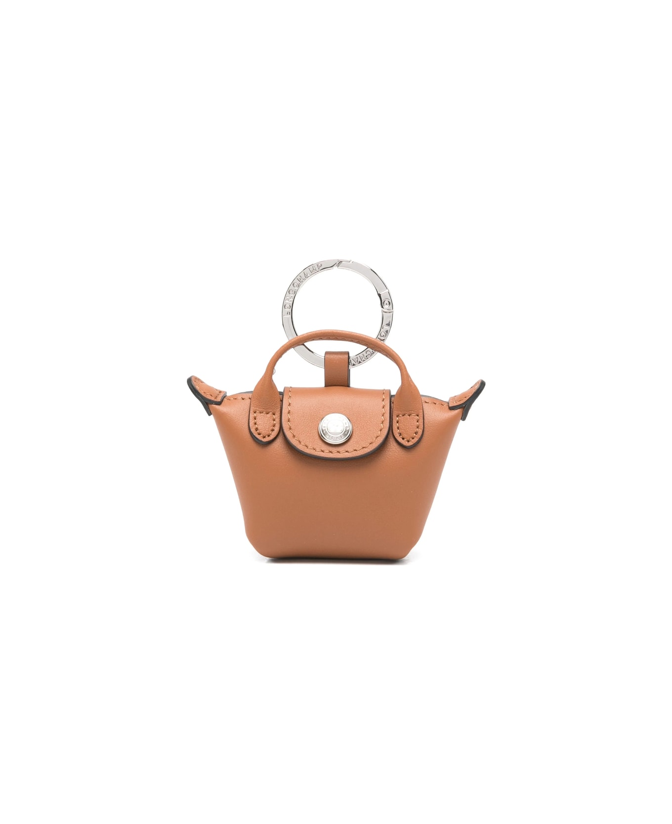 Longchamp Keyring - BROWN