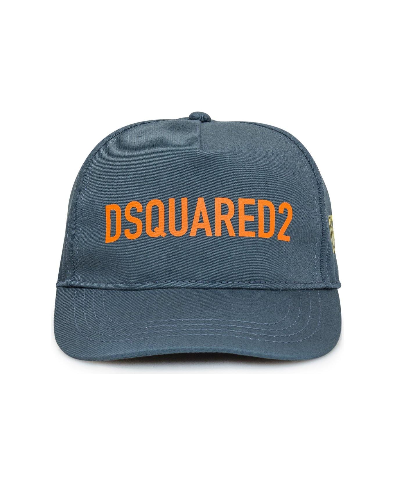 Dsquared2 One Life Logo Printed Baseball Cap - Green