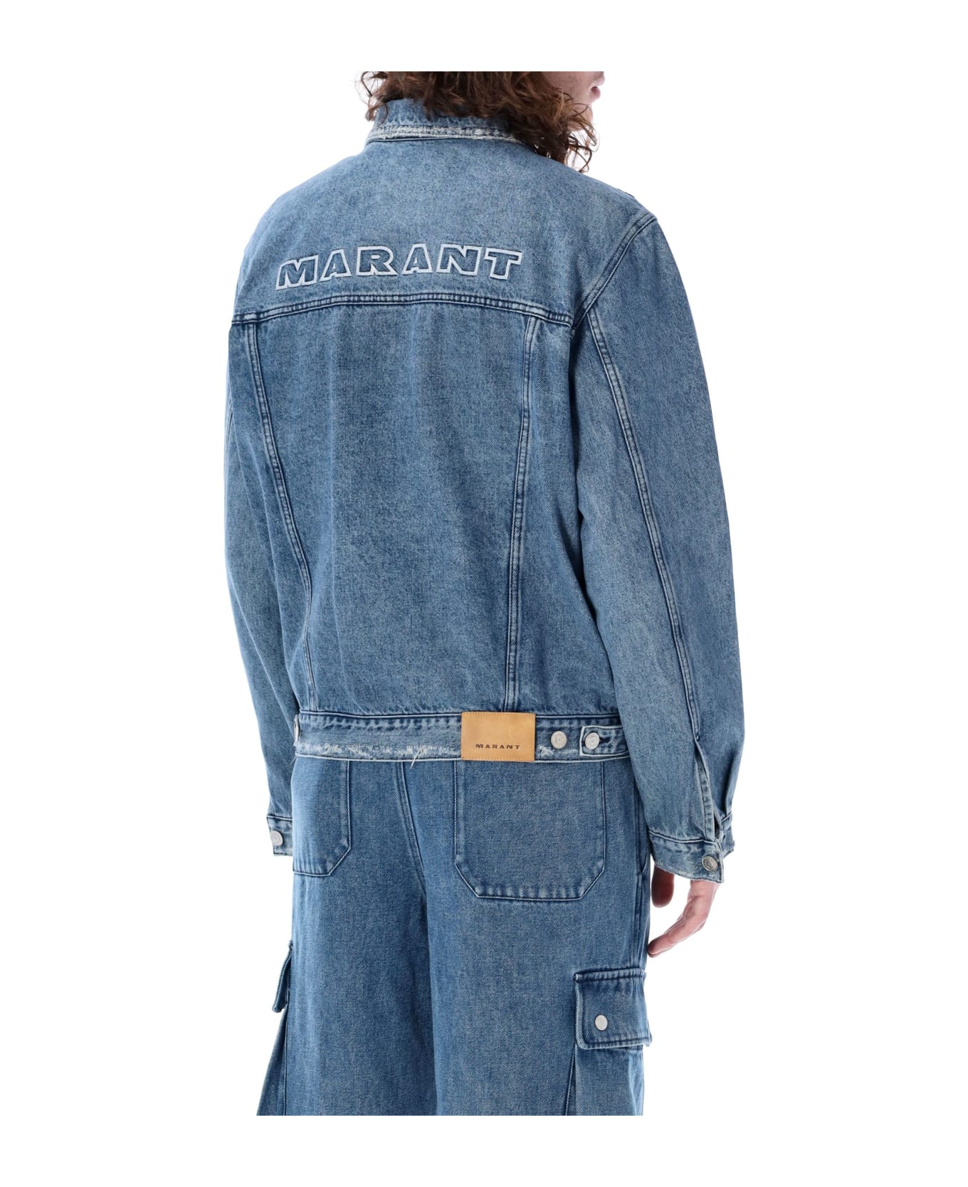 Isabel Marant Jango Denim Jacket - BLUE ブレザー