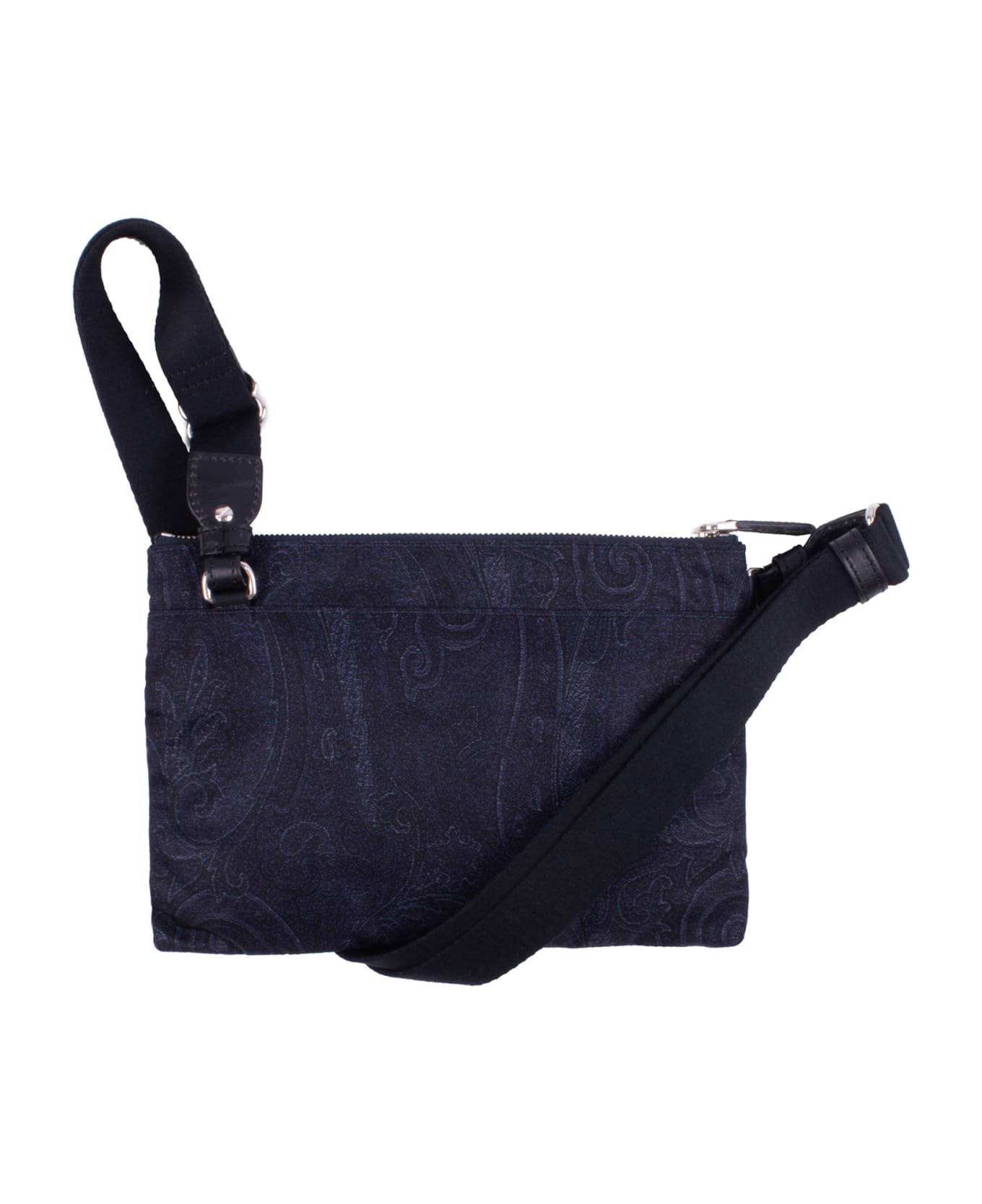 Etro Nylon Shoulder Bag - Blue