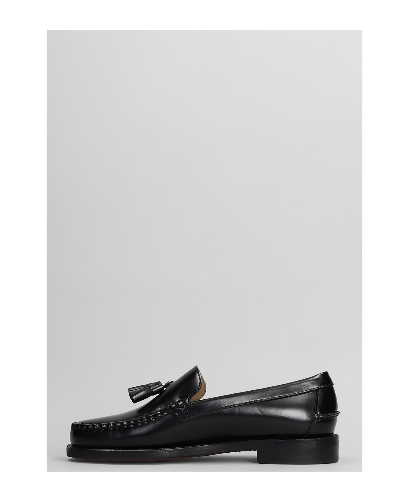 Sebago Classic Will Loafers In Black Leather - black
