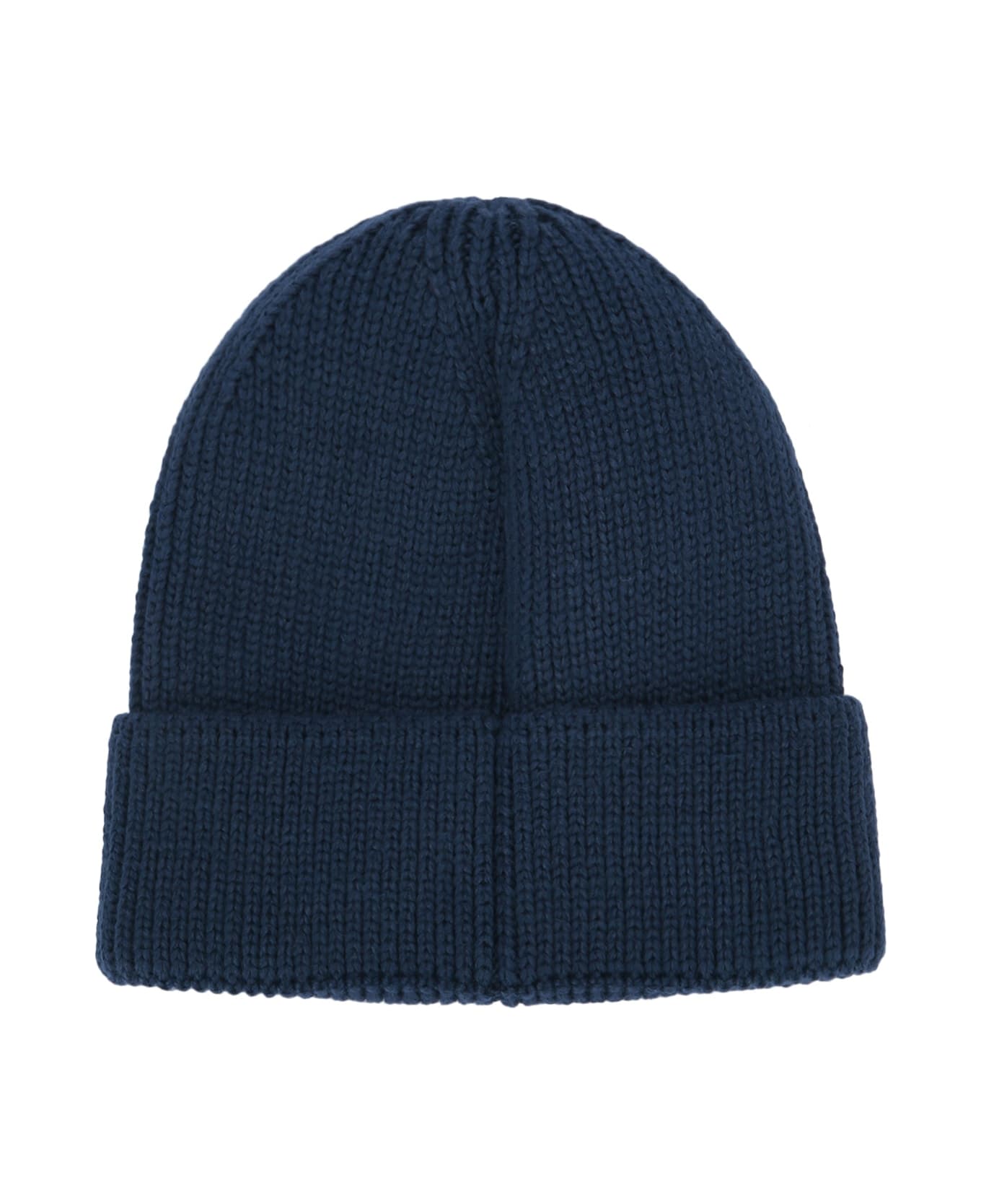 The North Face Tnf Logo Box Cuffed Beanie - SUMMIT NAVY