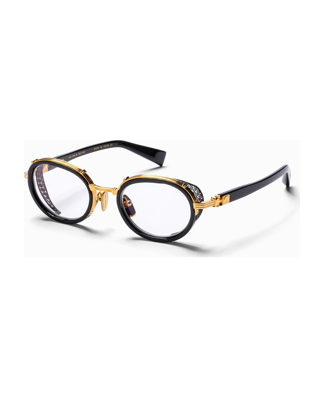 Balmain Chevalier - Black / Gold Rx Glasses - Gold アイウェア