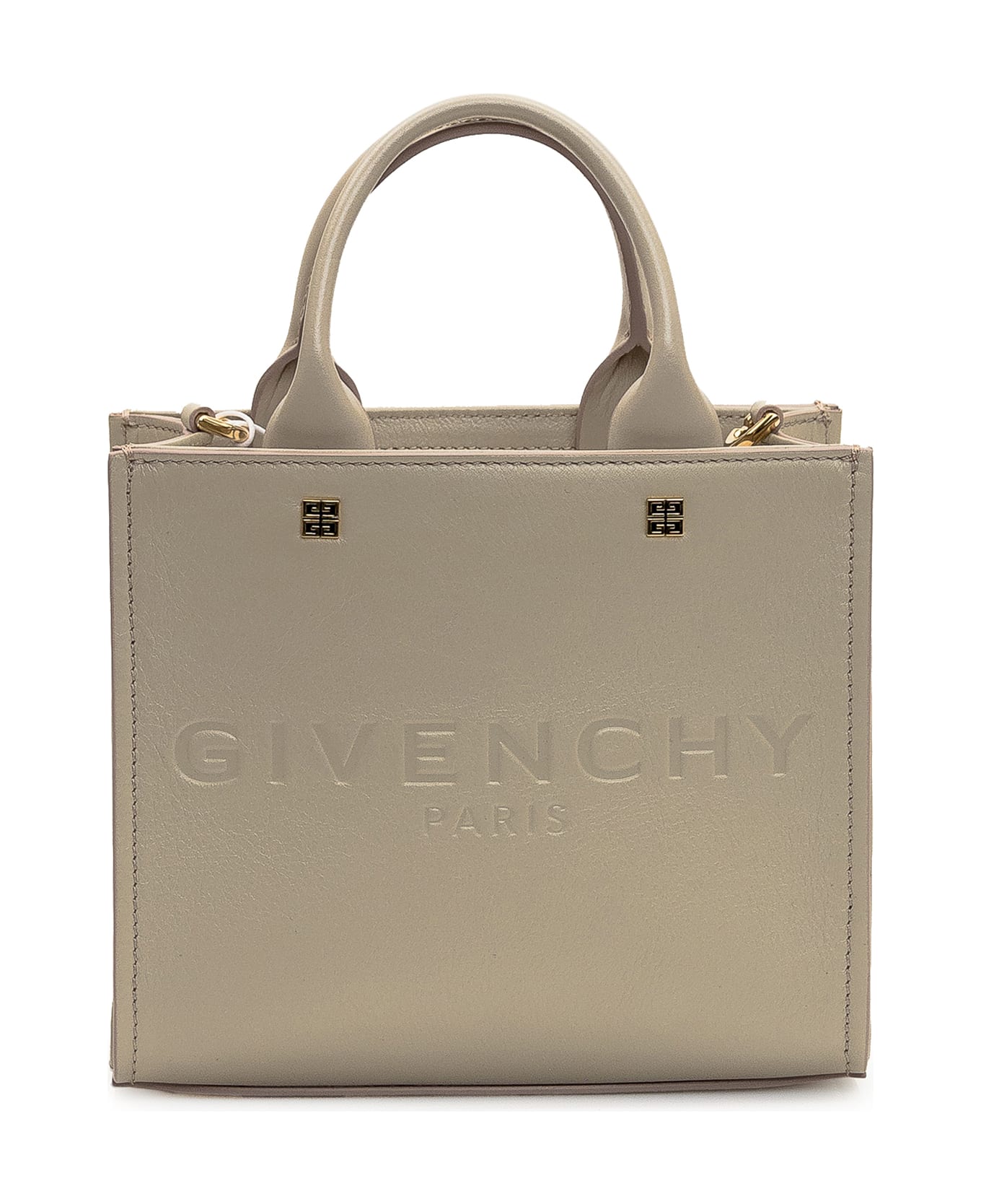 Givenchy Mini G Tote Bag - NATURAL BEIGE