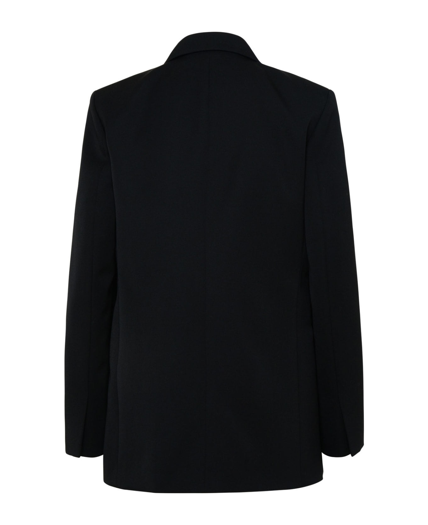 Lanvin Black Wool Blazer - Black コート