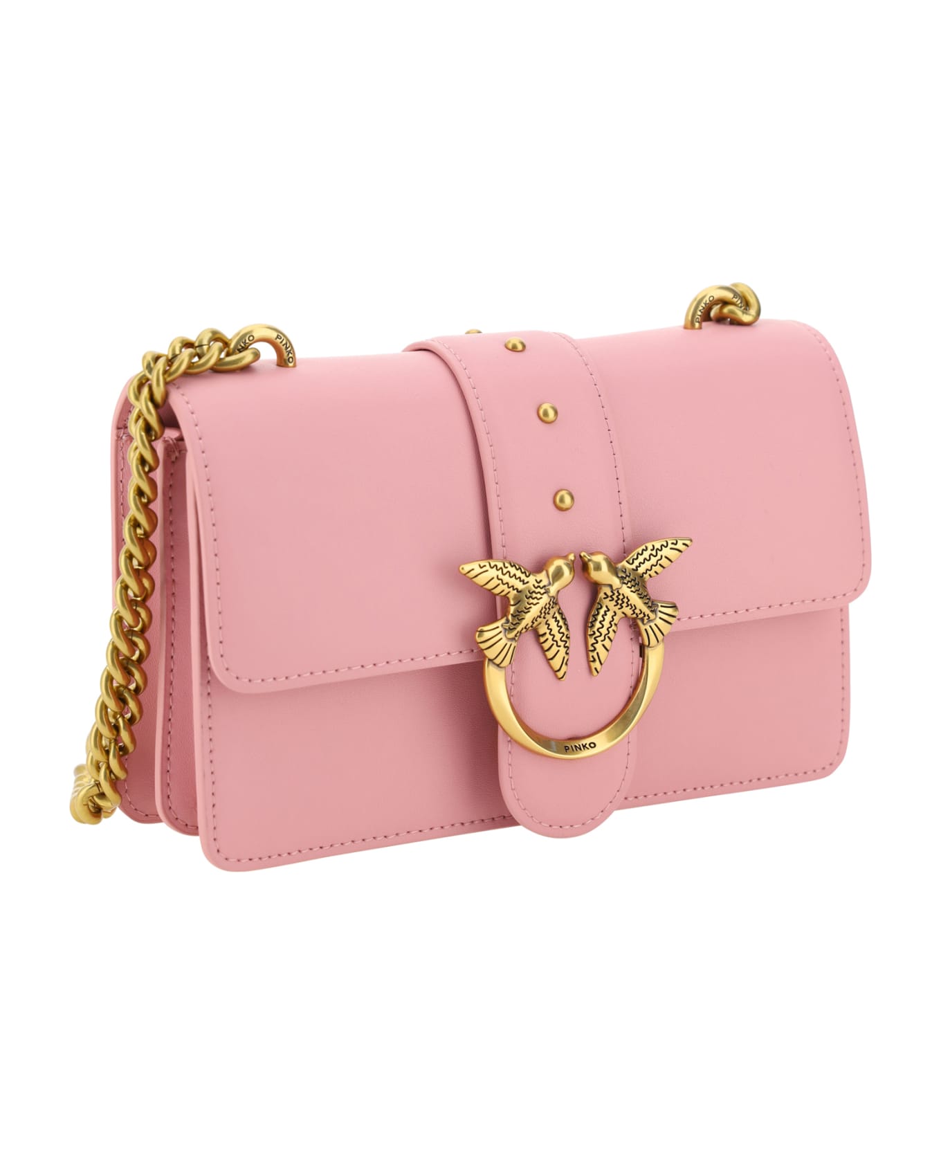 Pinko Love One Mini Shoulder Bag - Pink