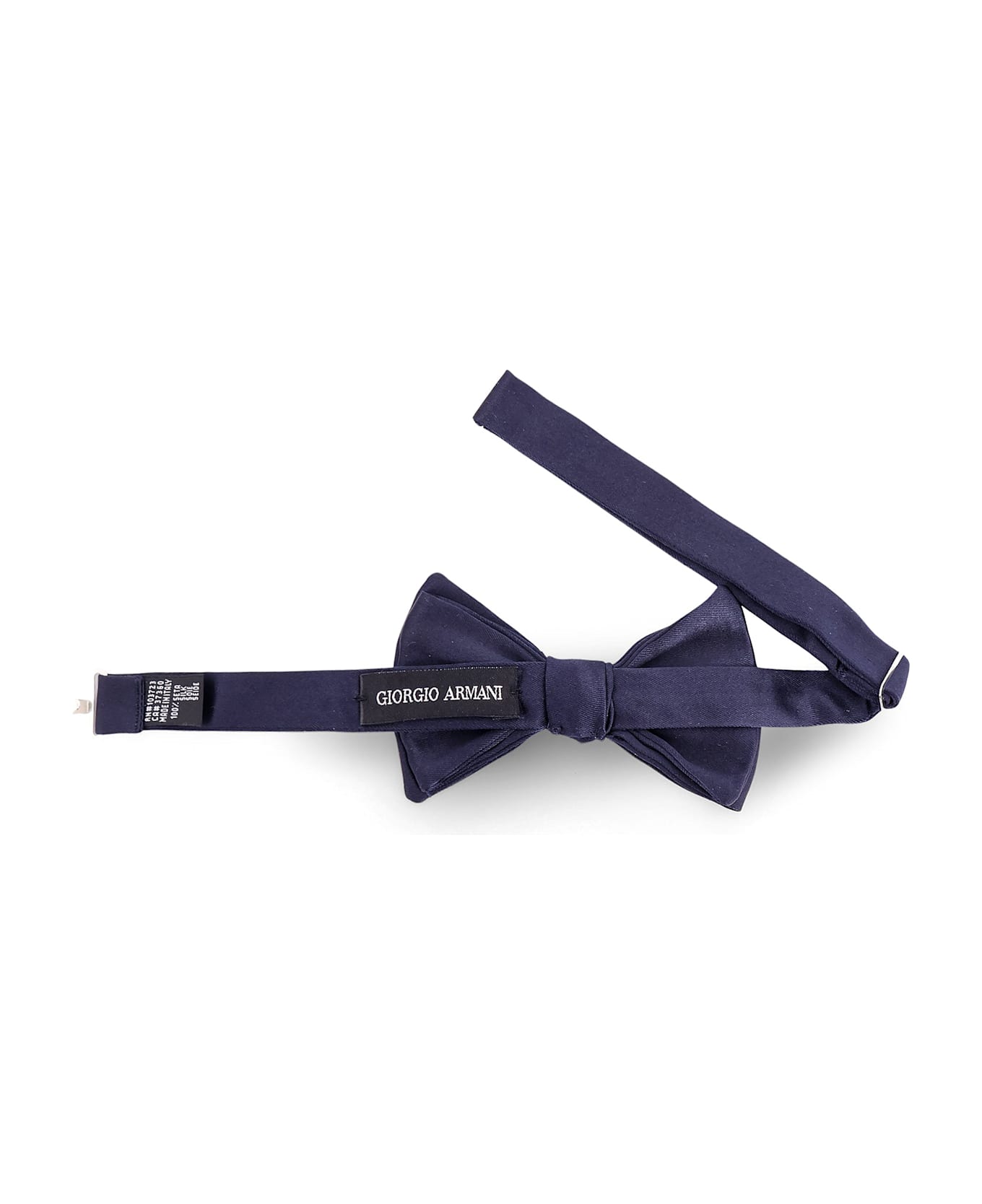 Giorgio Armani Silk Bow Tie - Blue