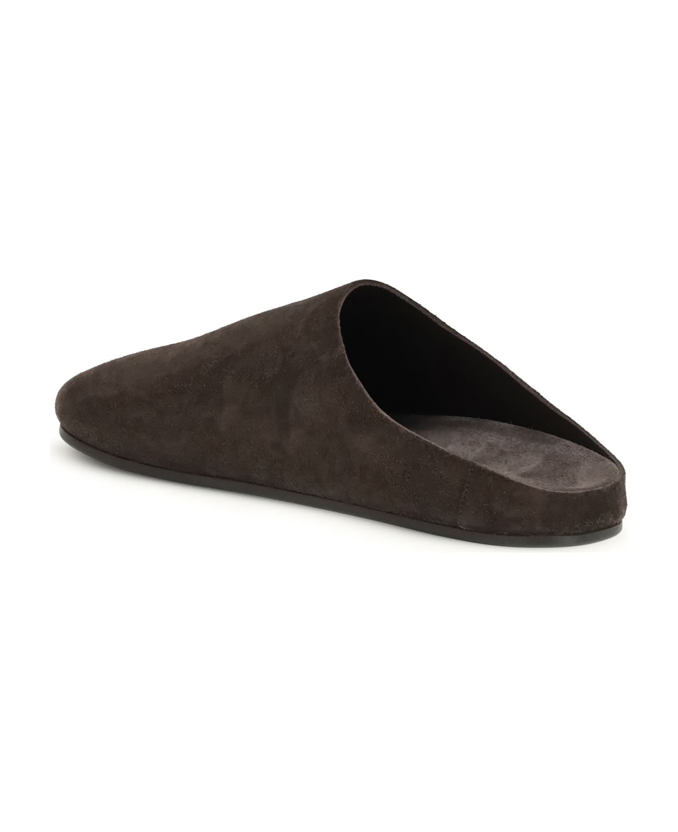 The Row Suede Hudson Mules
