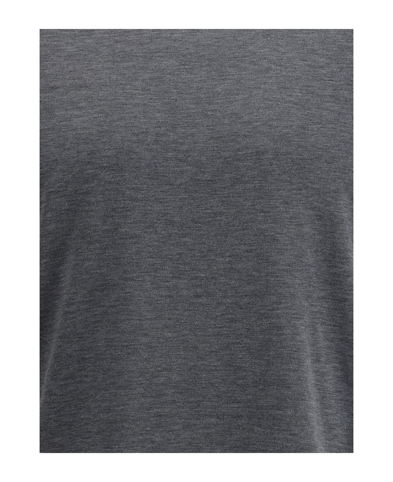 Brunello Cucinelli Silk T-shir - Grey