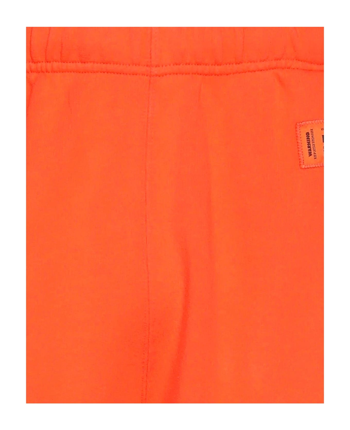 HERON PRESTON Cotton Shorts - Orange