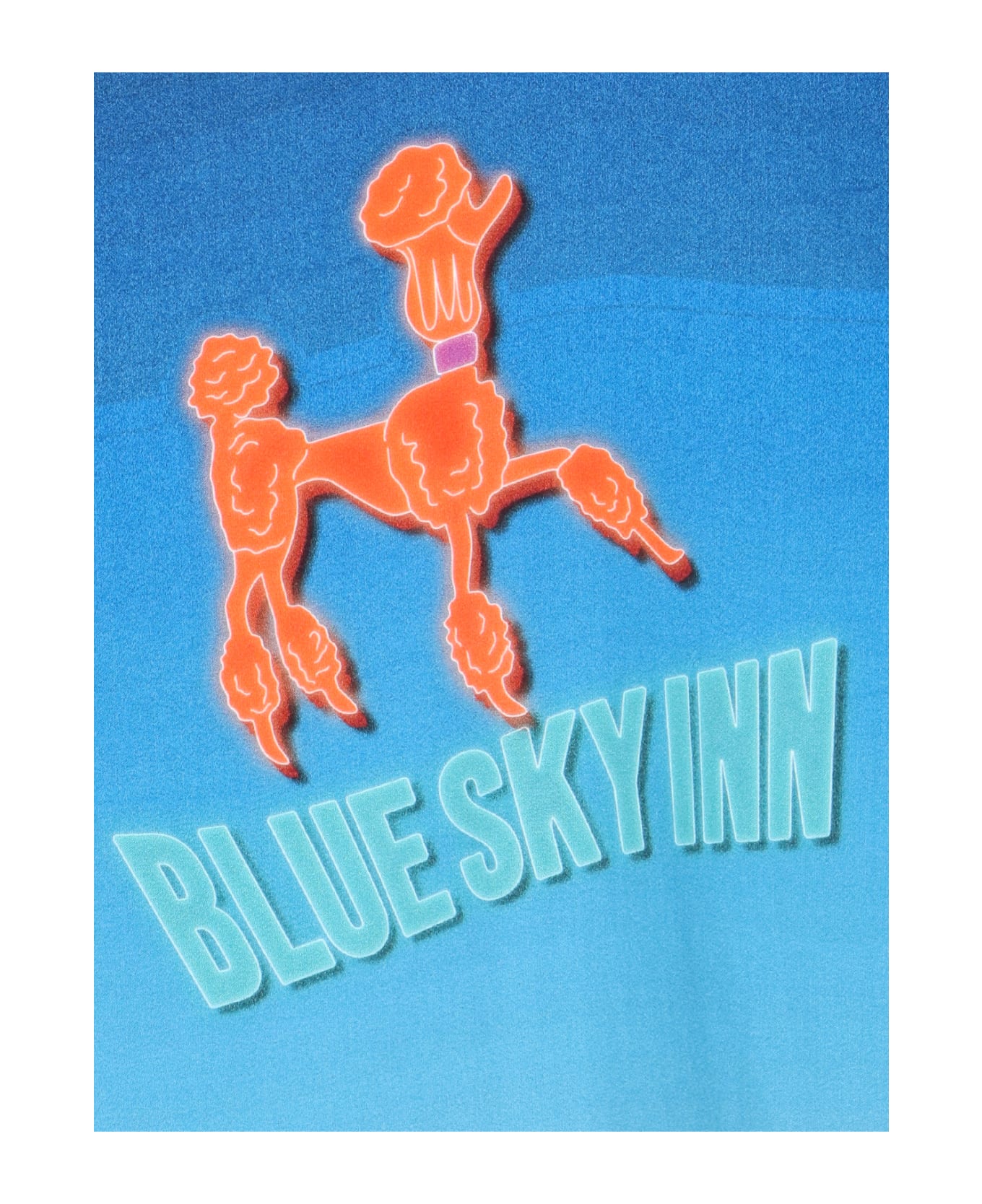 Blue Sky Inn Printed Shirt - Light Blue