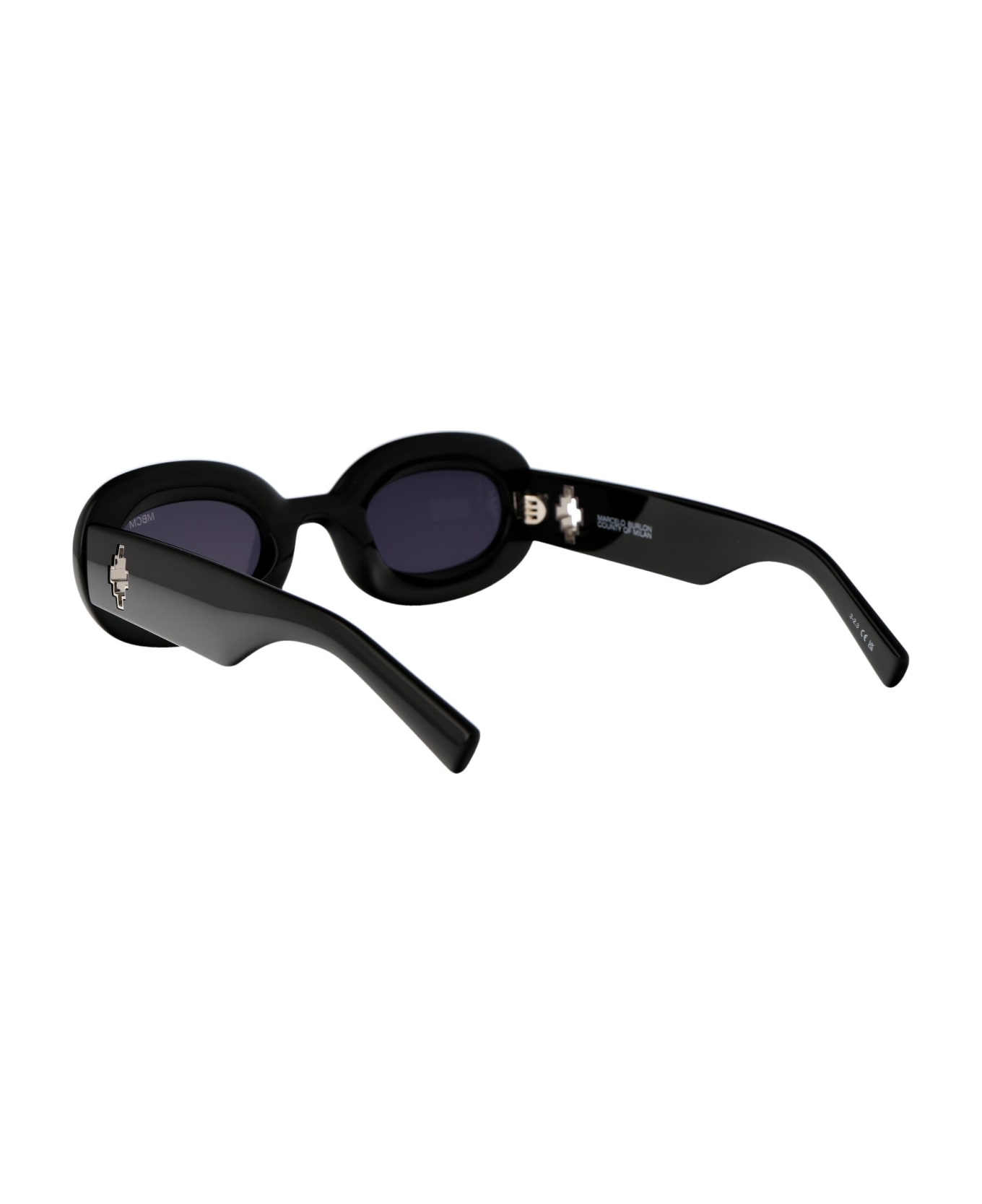 Marcelo Burlon Maula Sunglasses - 1007 BLACK サングラス