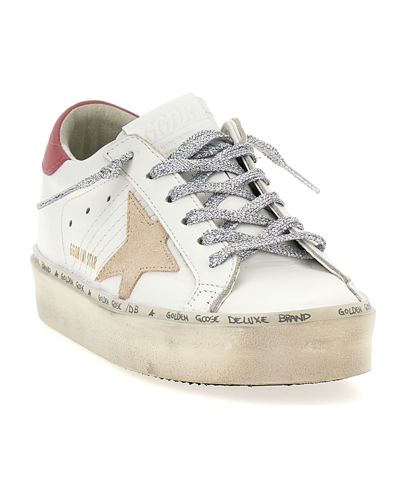 Golden Goose 
hi Star
 Sneakers - White