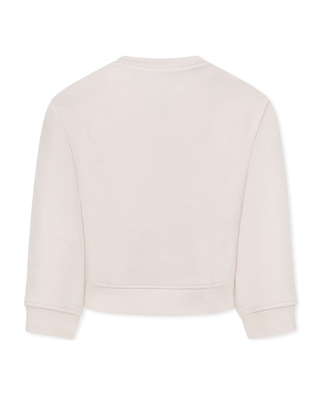 Stella McCartney Kids Ivory Sweatshirt For Girl With Strawberry - Ivory