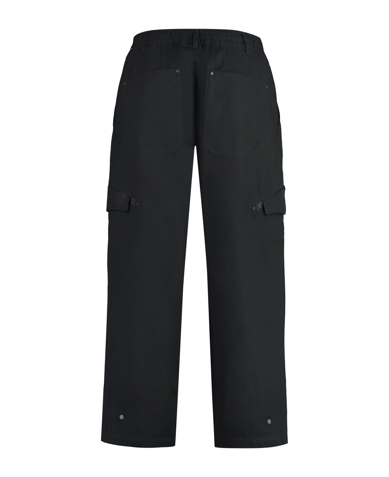 Y-3 Cotton Cargo-trousers - black ボトムス