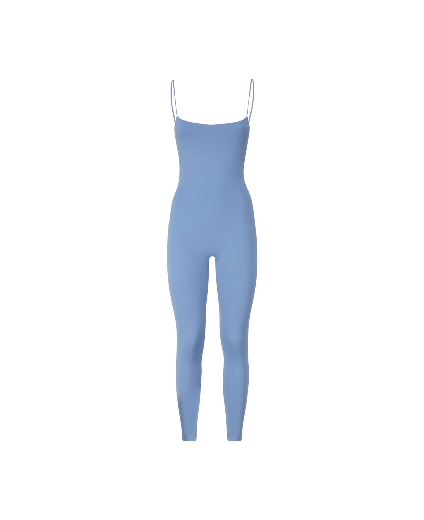 The Andamane Jumpsuit With Shoulder Pads - Blue