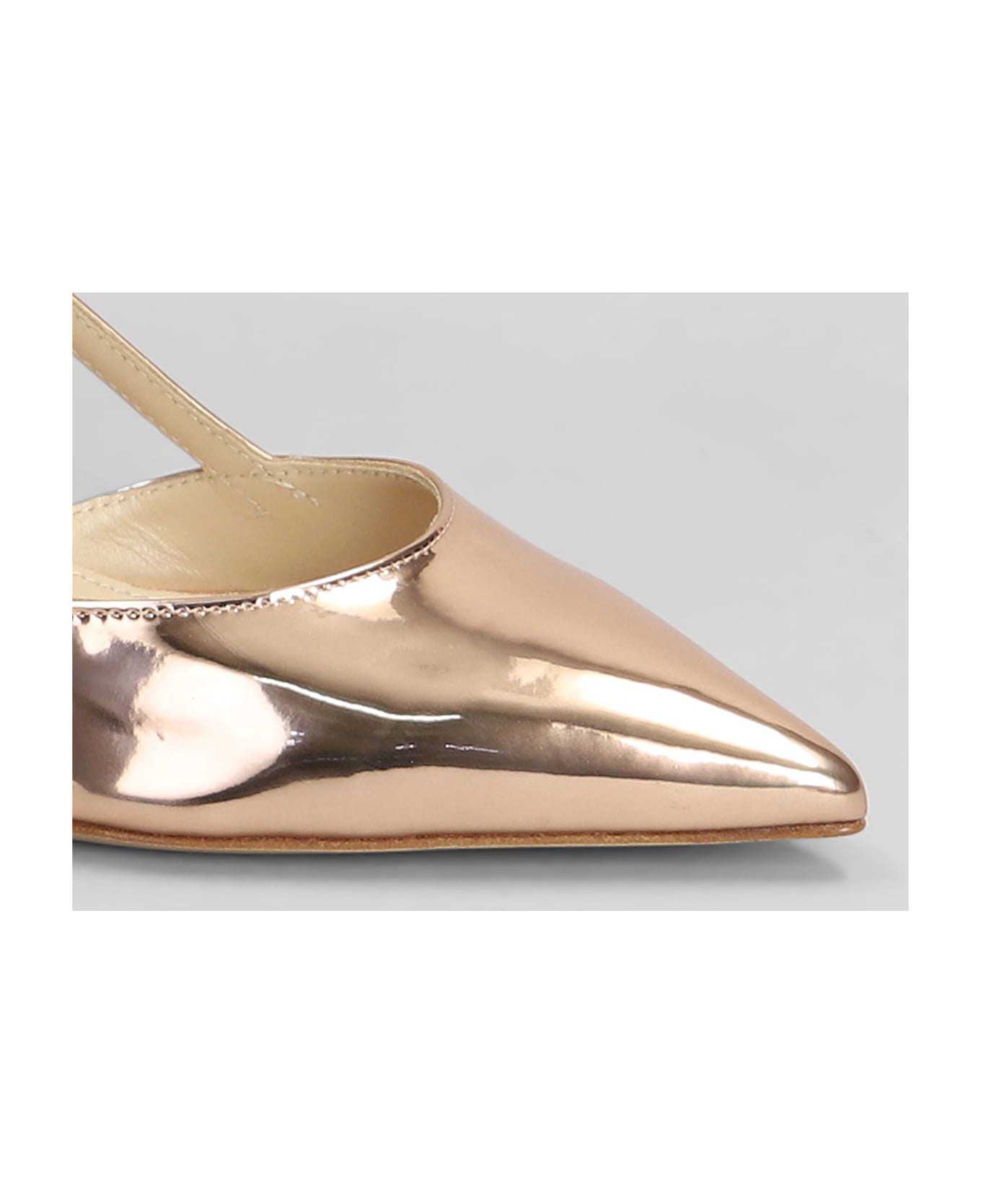 Fabio Rusconi Pumps In Copper Leather - copper