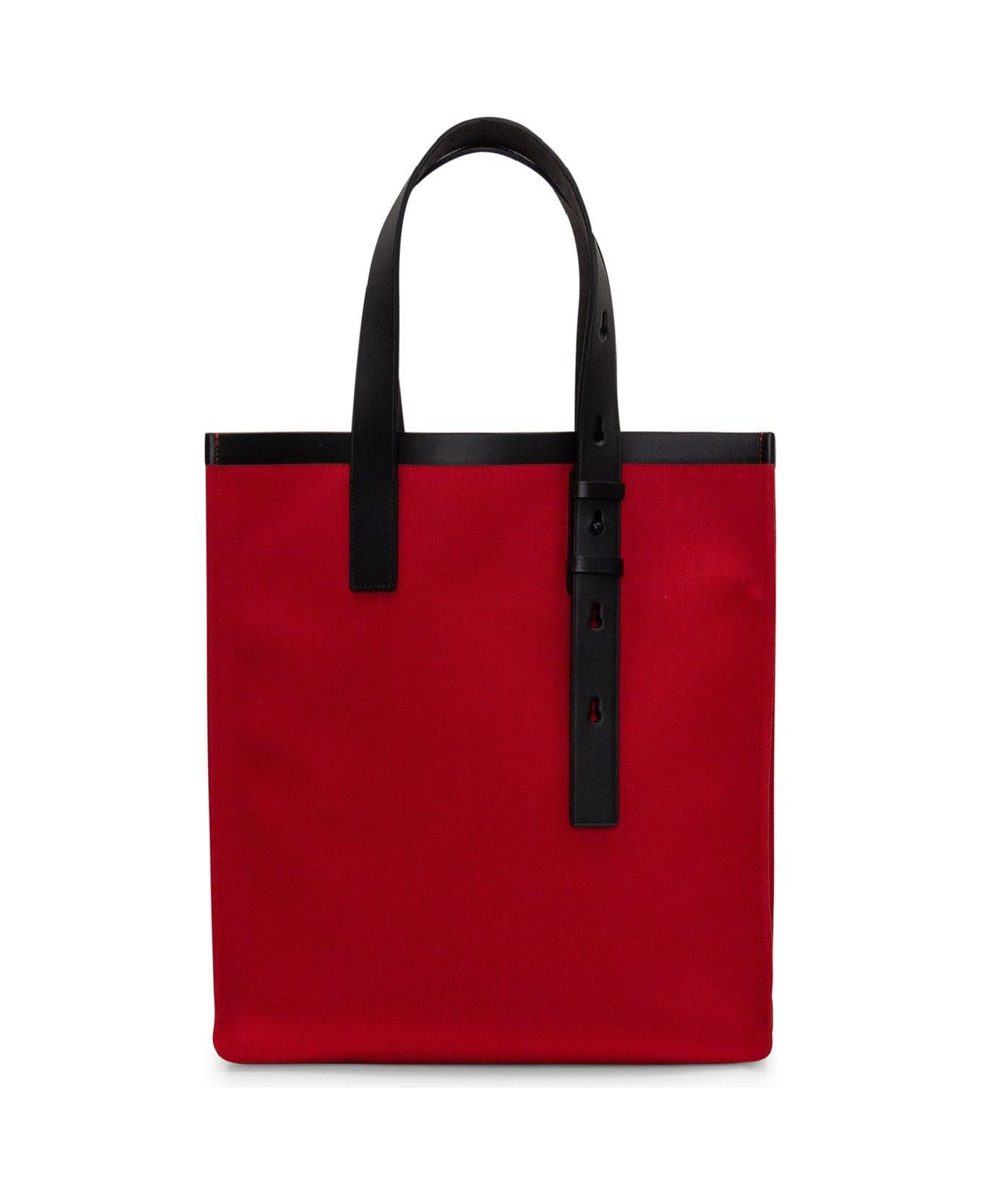 Ferragamo Logo Tote Bag - Red
