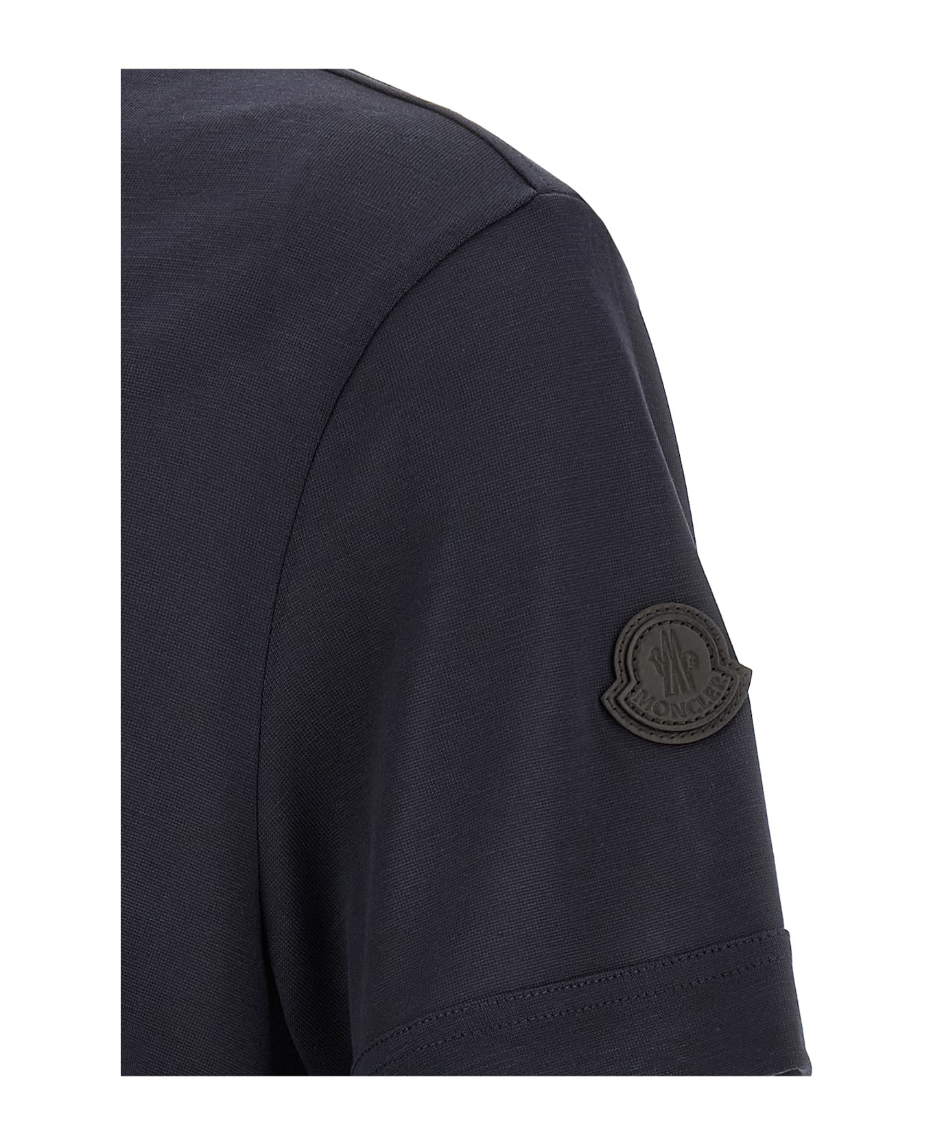 Moncler Printed T-shirt - Blue