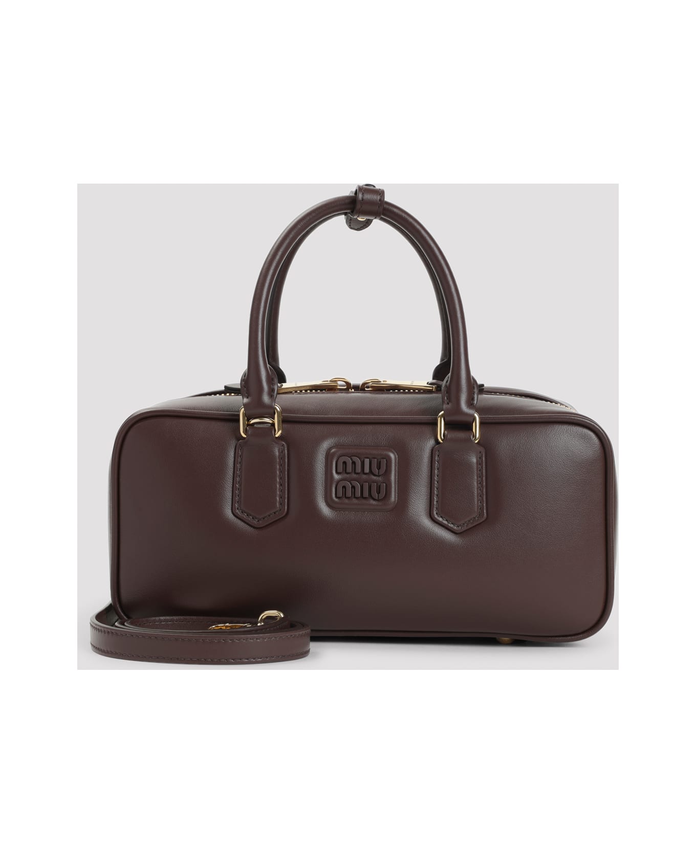 Miu Miu Arcadie Smooth Shoulder Bag - Nbl Radica