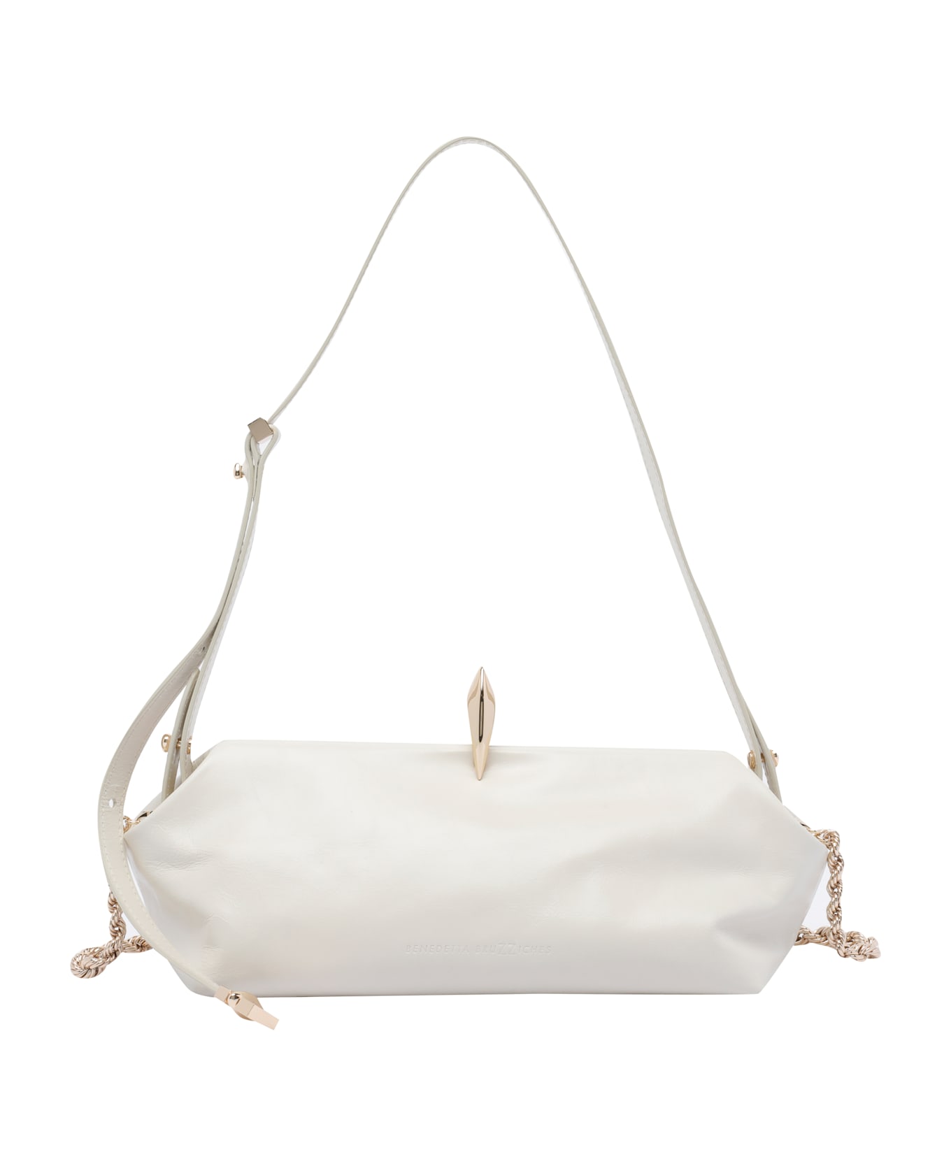 Benedetta Bruzziches Sophia La Petite Shoulder Bag - White
