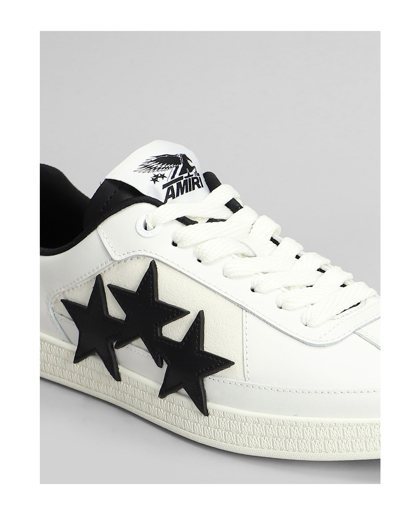 AMIRI Pacific Sneakers In White Leather - white
