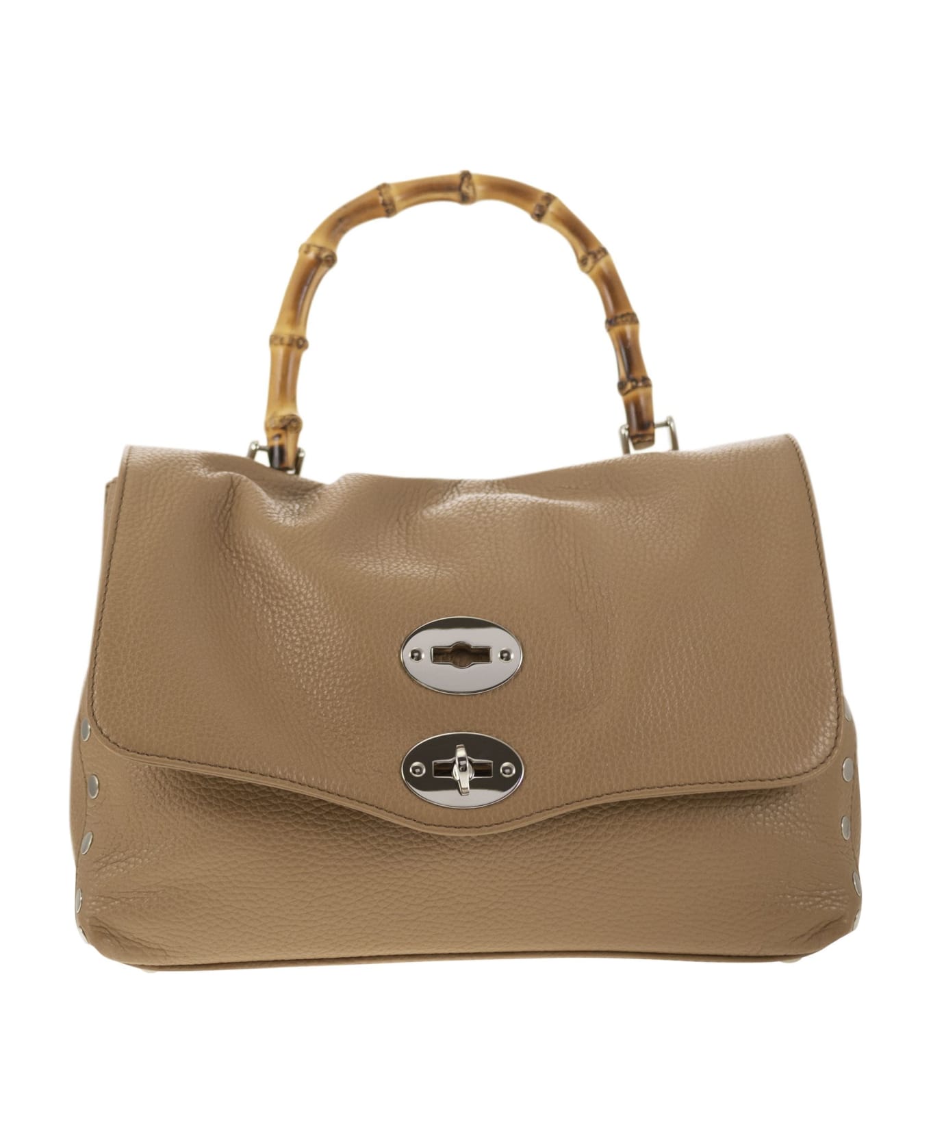 Zanellato Postina - Daily S Bag With Bamboo Handle - Leather