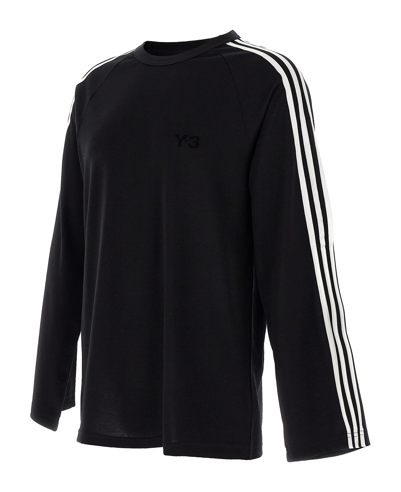 Y-3 
y-3 Long Sleeve Tee 3-stripes
 T-shirt - White/Black
