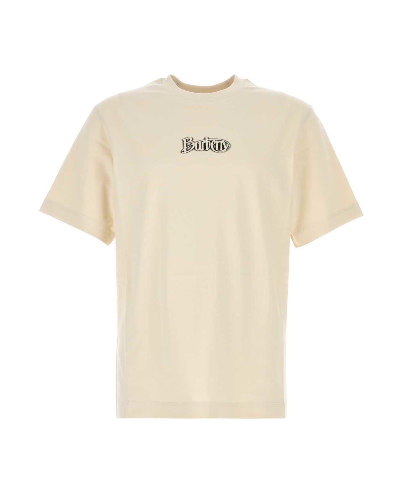 Burberry Sand Cotton T-shirt