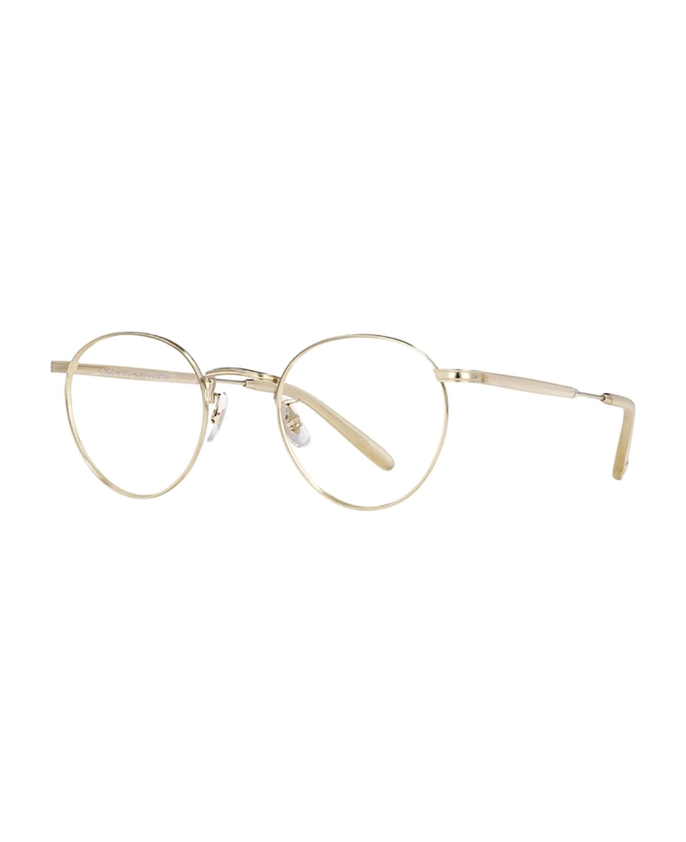 Garrett Leight Wilson M Gold-beige Glasses - Gold-Beige アイウェア