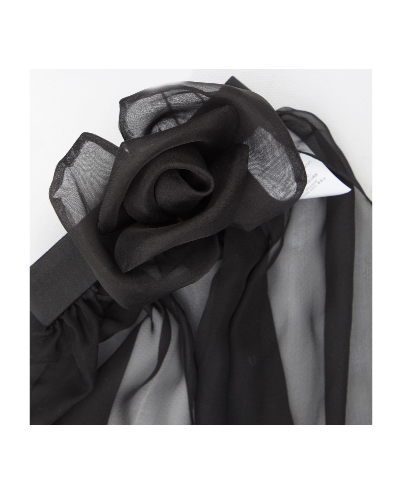 Dolce & Gabbana Choker Trawl Flower - BLACK ネックレス