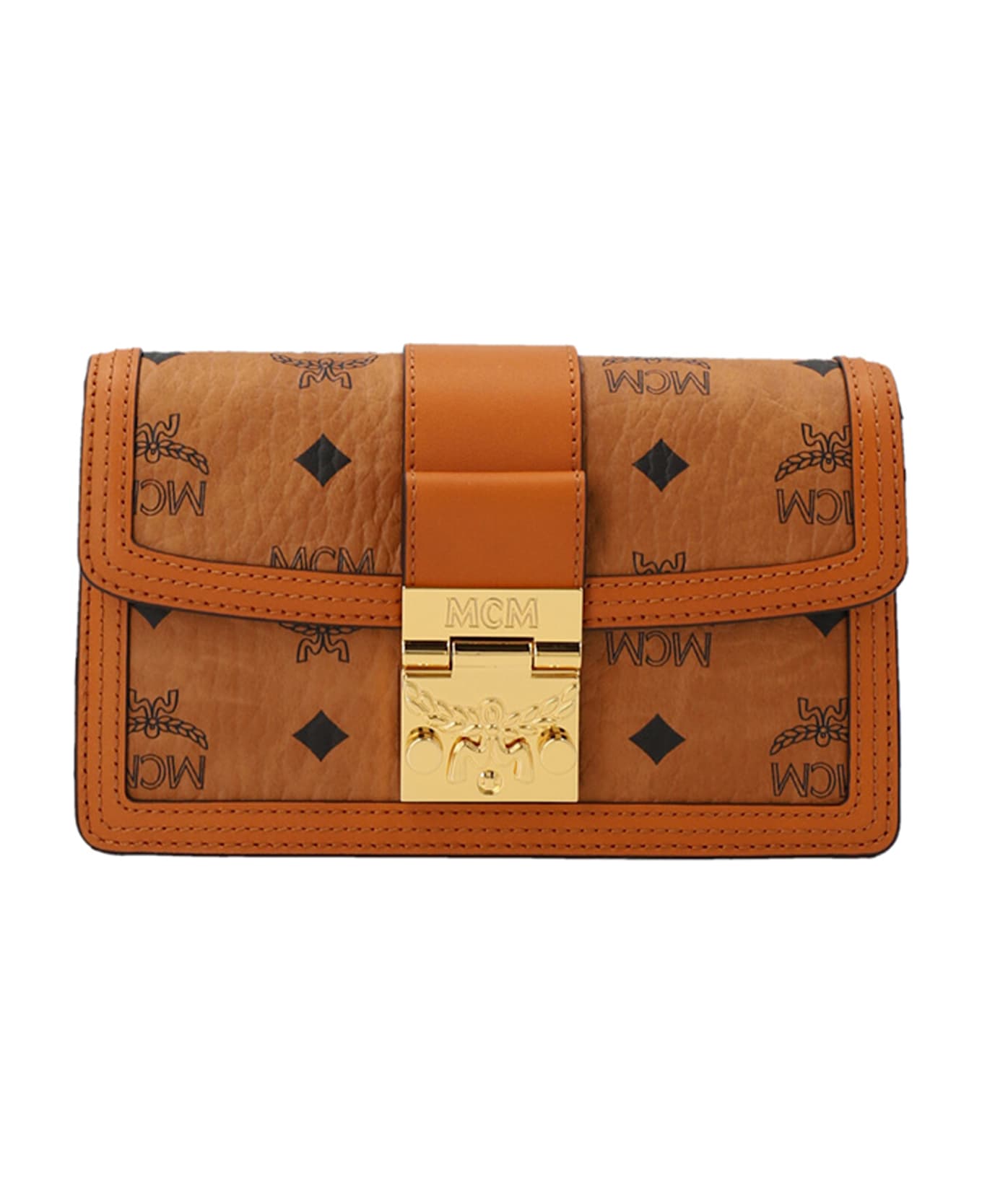 MCM 
tracy
 Crossbody Bag - Brown