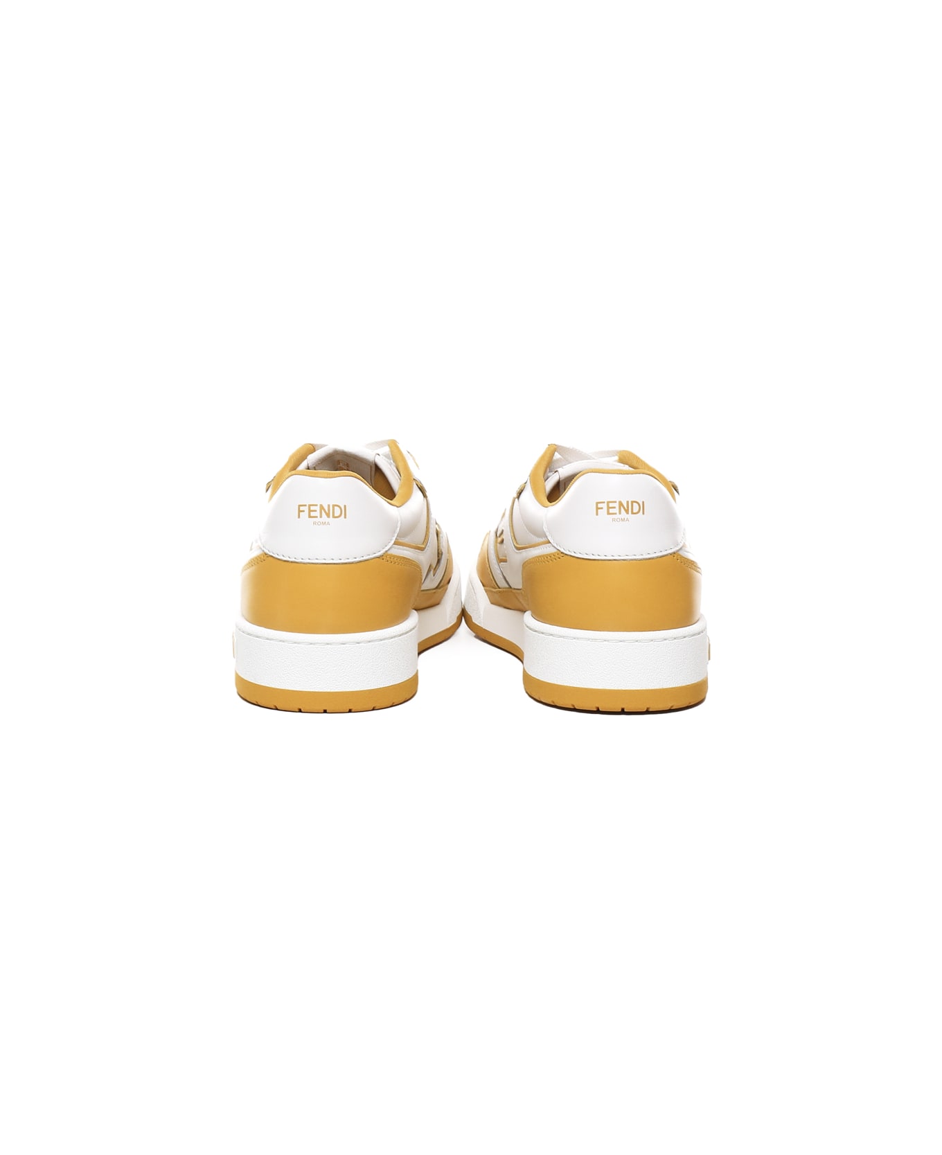 Fendi Two-tone Leather Fendi Match Sneakers - G.FENBIAG.FENG.FE