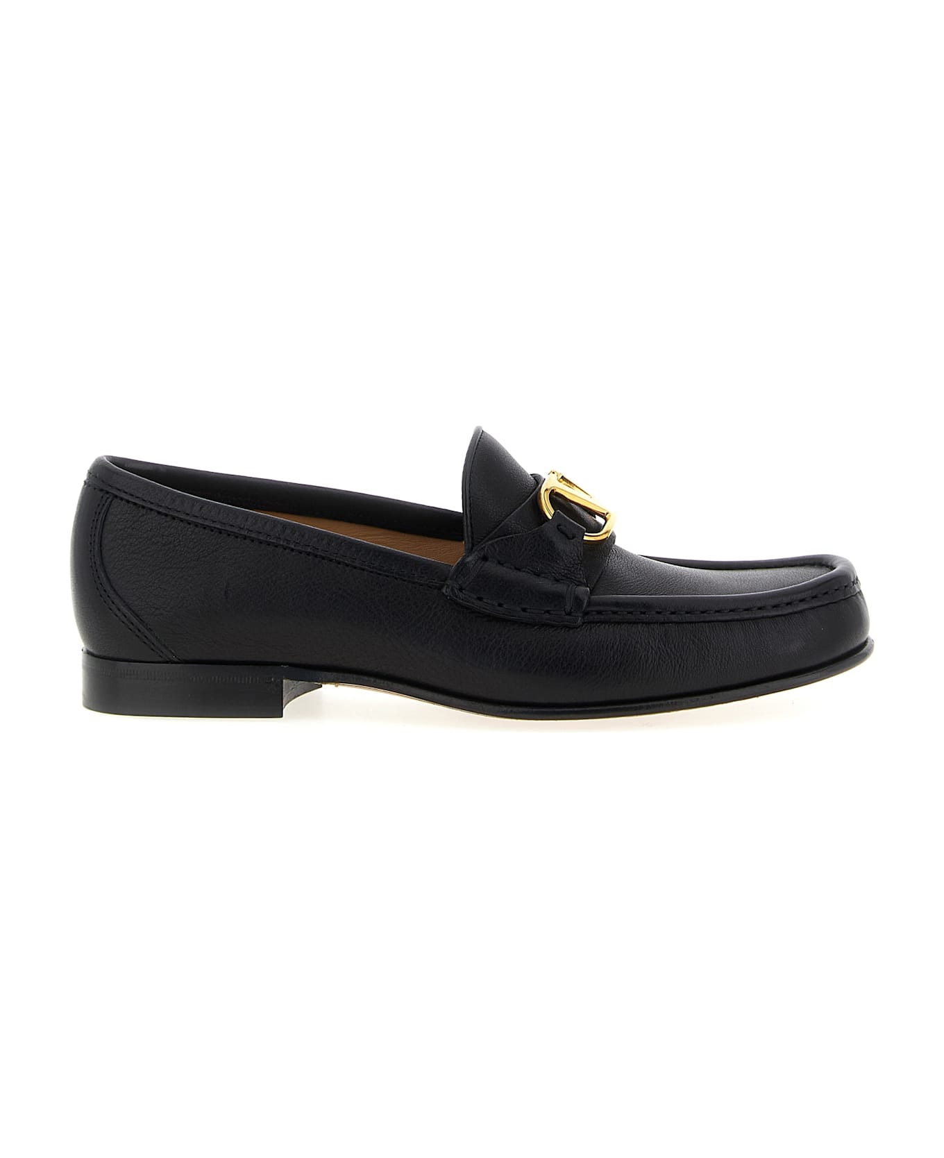 Valentino Garavani Vlogo Signature Loafers - Black  