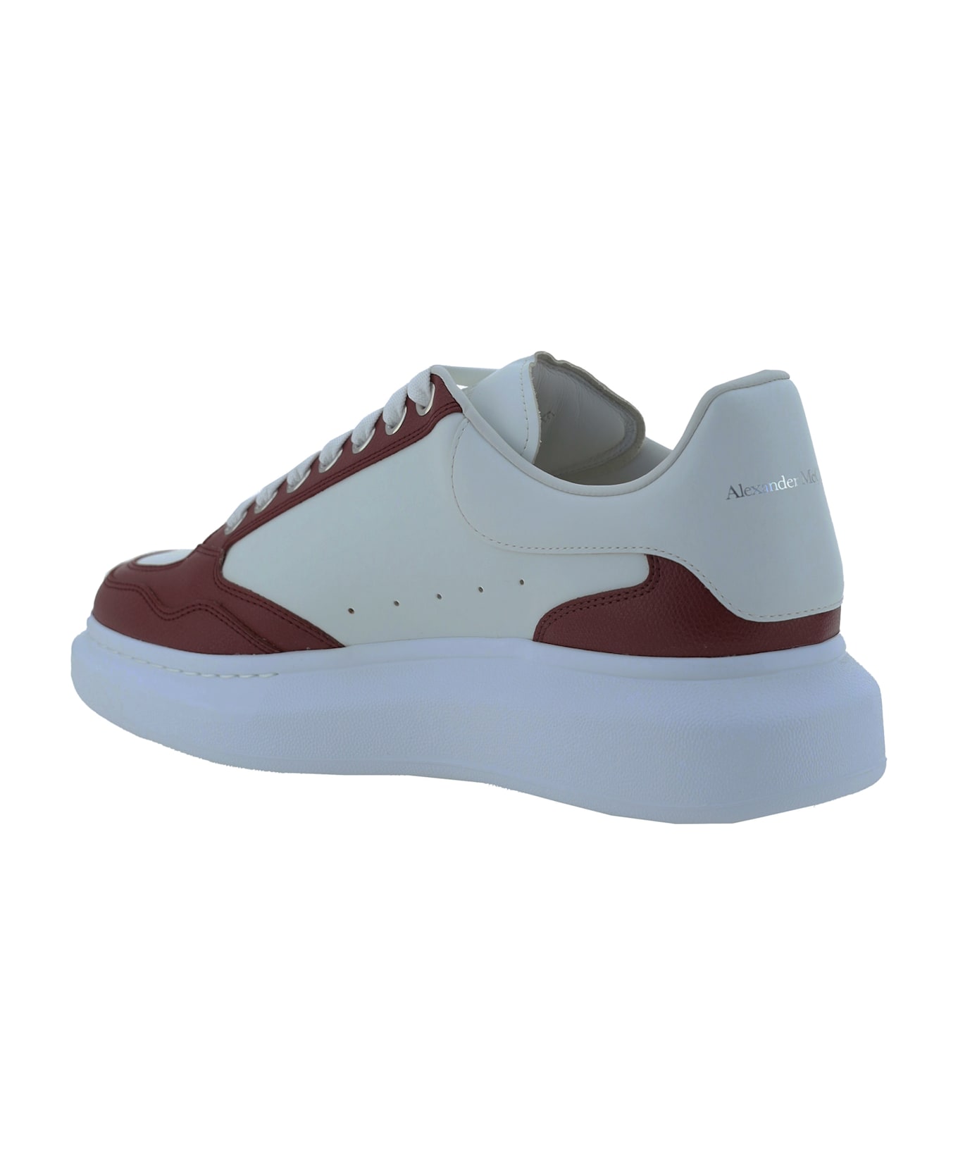 Alexander McQueen Sneakers - Burgundy/white