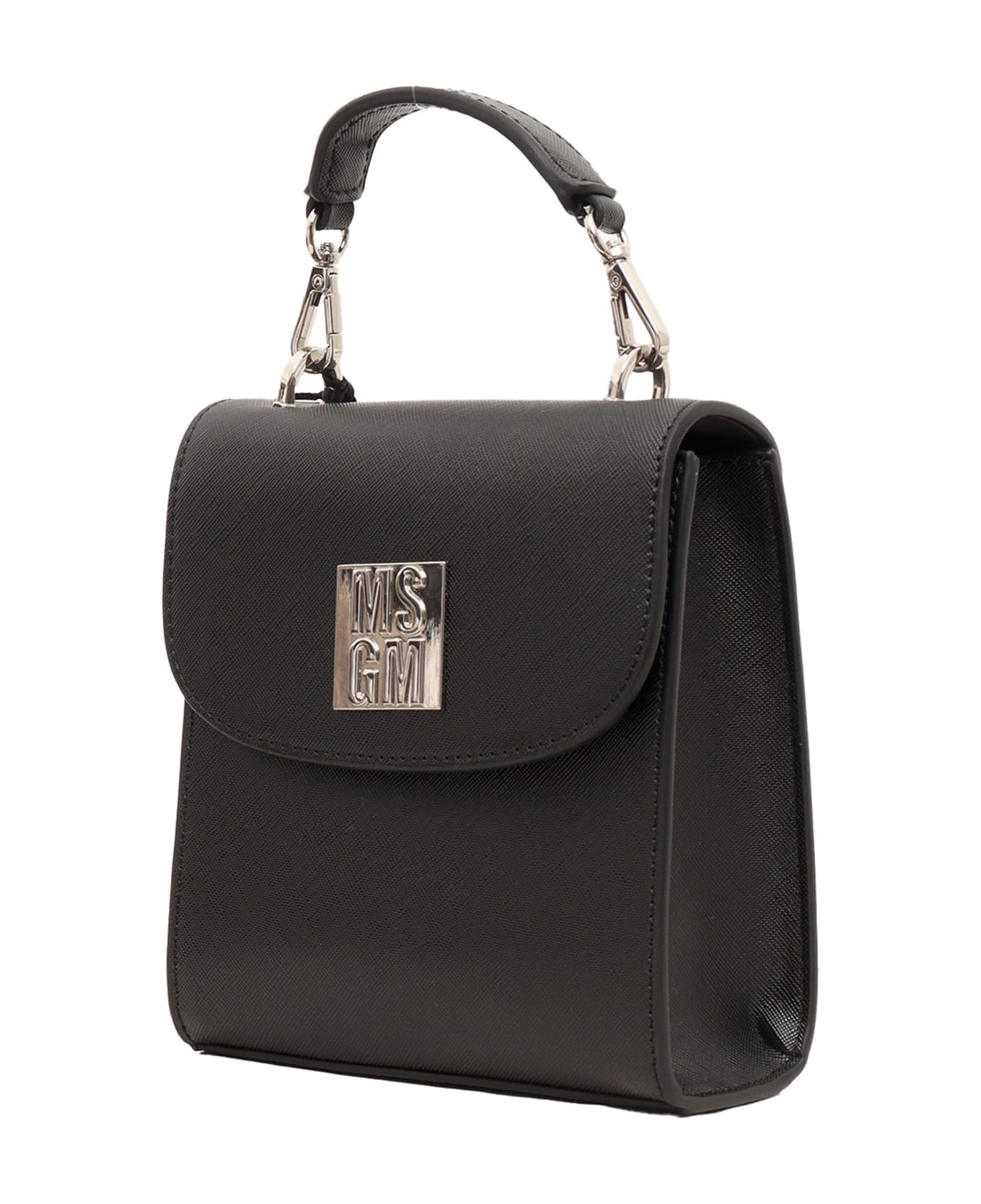 MSGM Eco-leather Mini Bags Girl Nero/black - BLACK