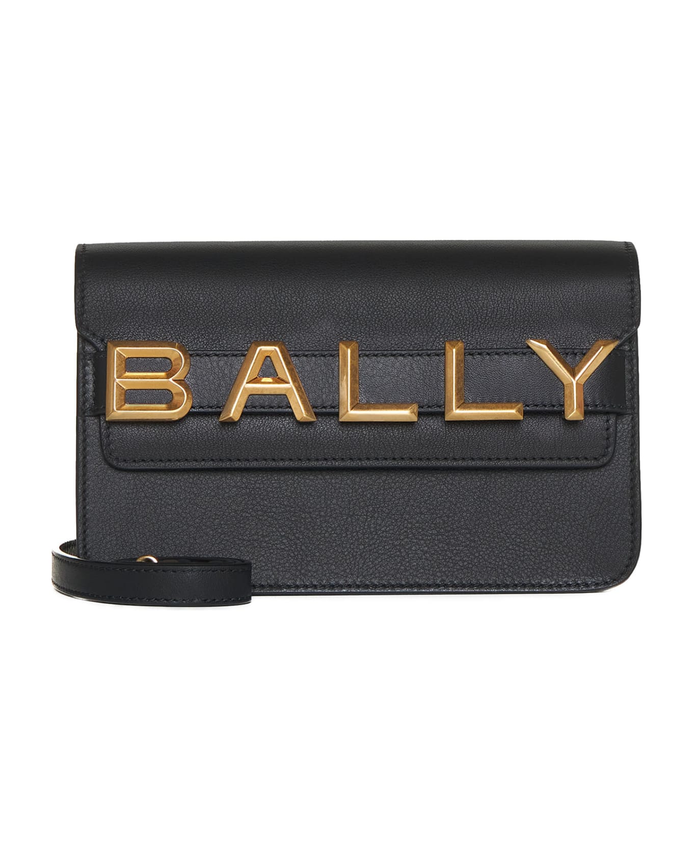 Bally Shoulder Bag - Black+oro