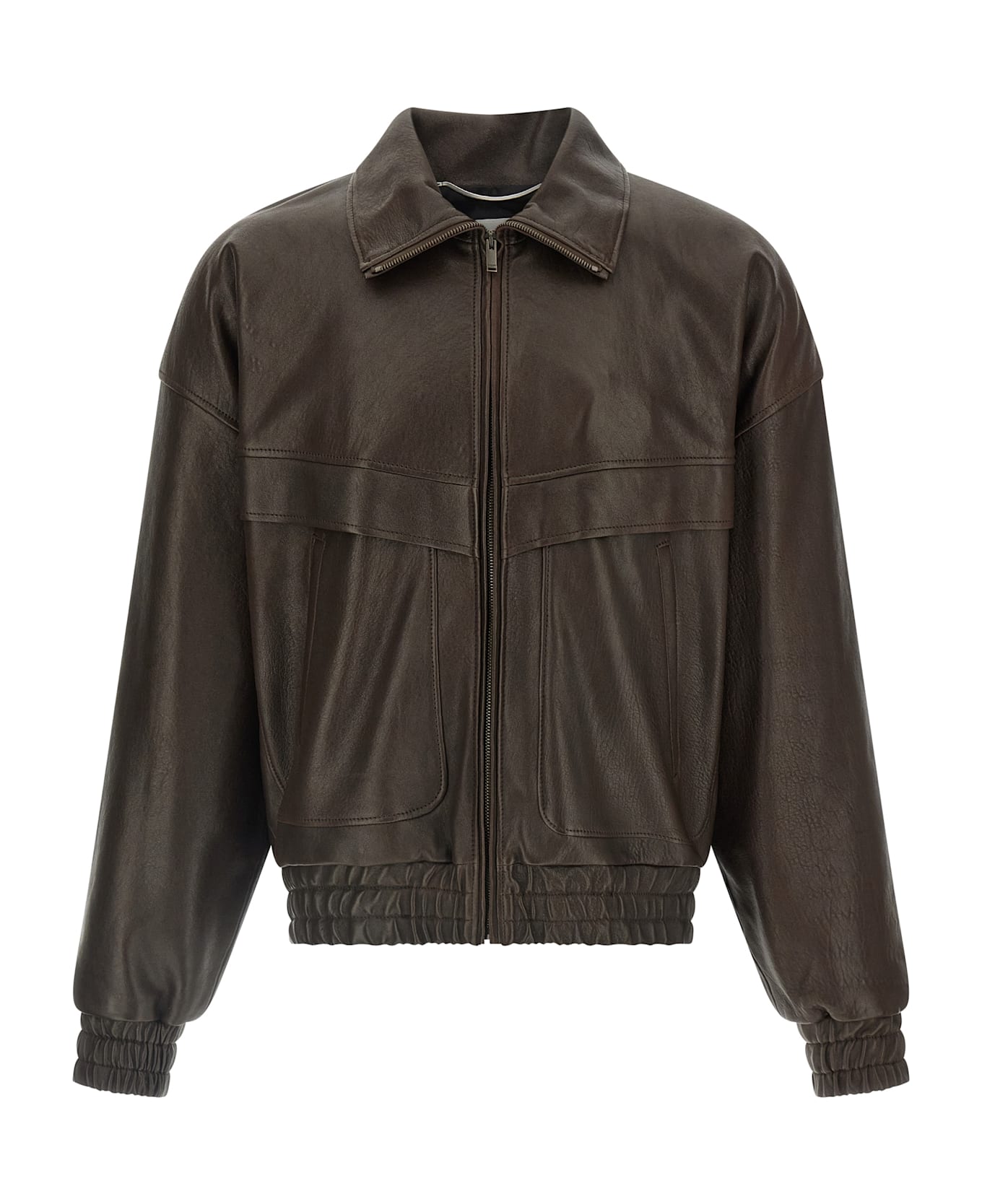 Saint Laurent 
saint Laurent
 Bomber Jacket - Brown