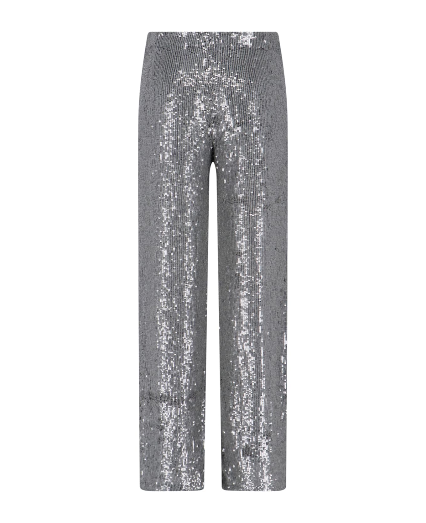 Parosh Sequin Pants - CHARCOAL