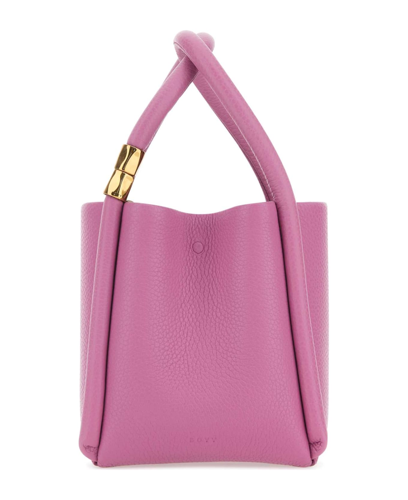 BOYY Dark Pink Leather Lotus 12 Handbag - PUTTY トートバッグ
