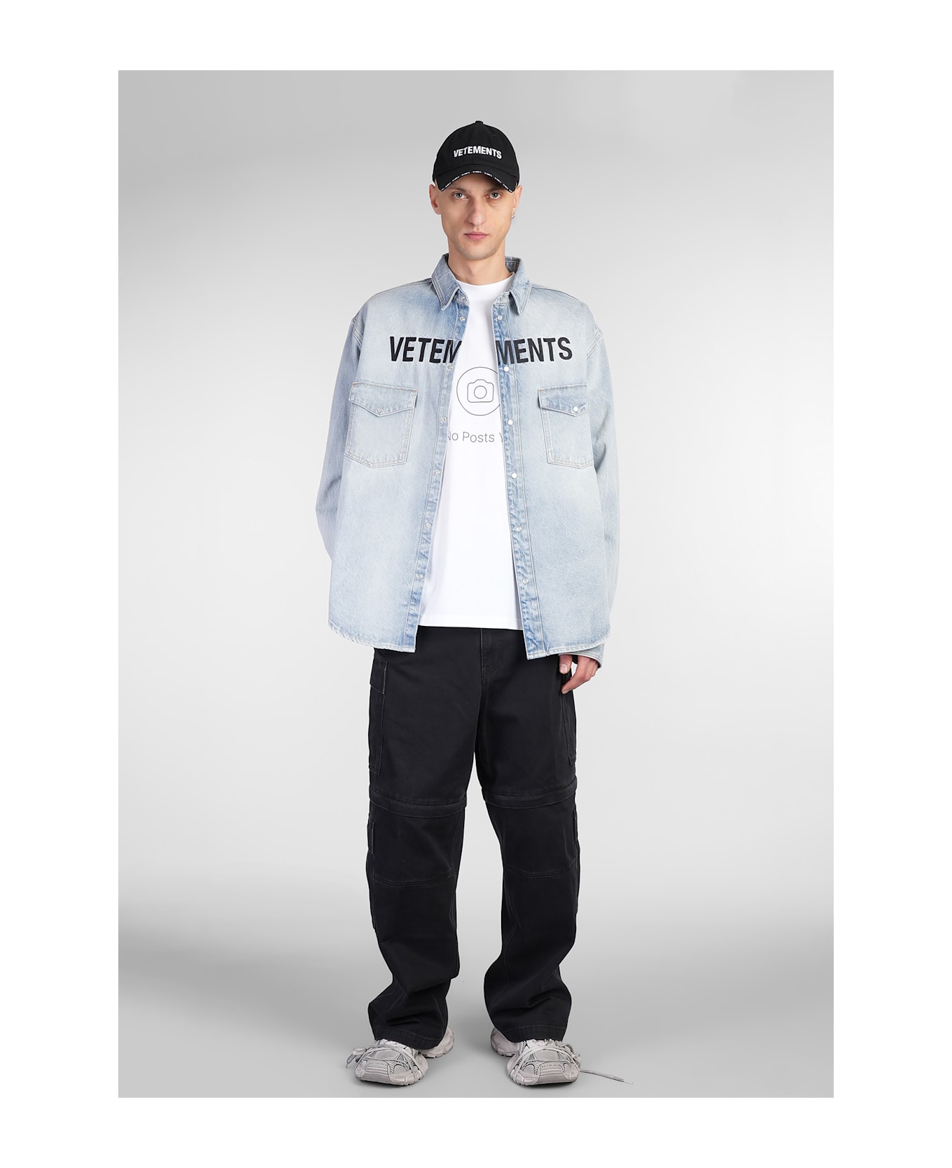 VETEMENTS T-shirt In White Cotton - white