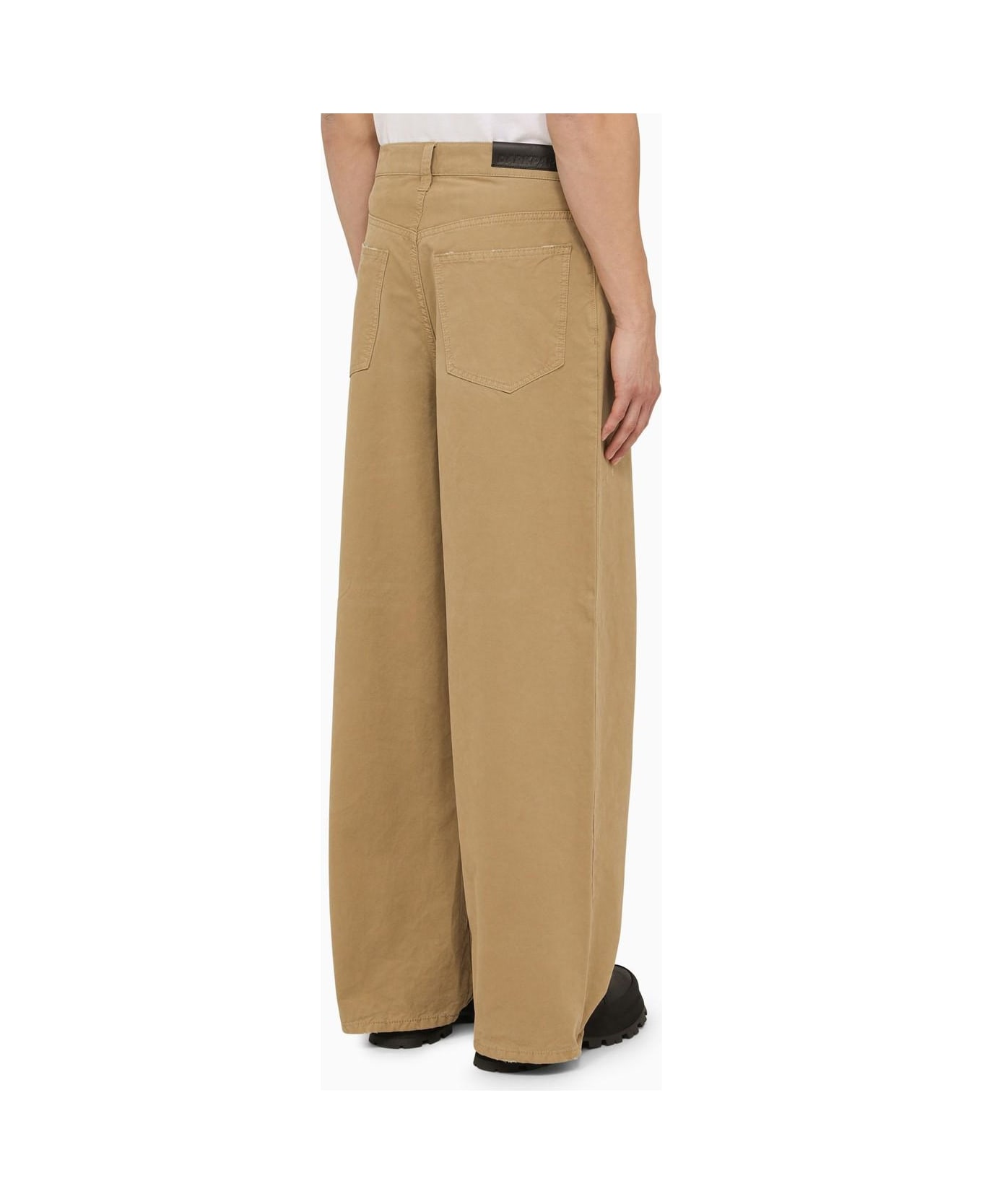 DARKPARK Beige Ray Trousers - Beige