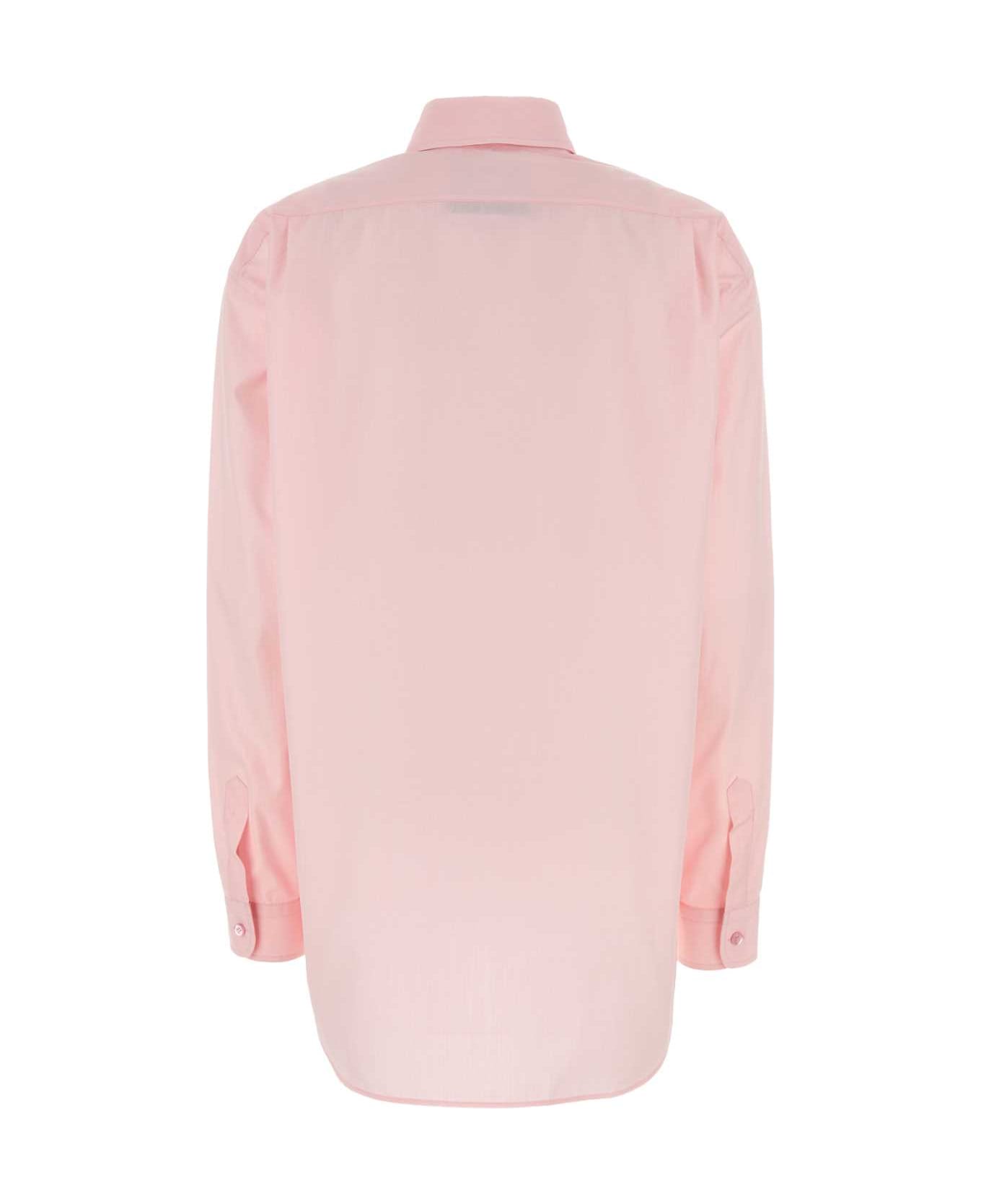 Moschino Pink Poplin Shirt - FANTASIAROSA