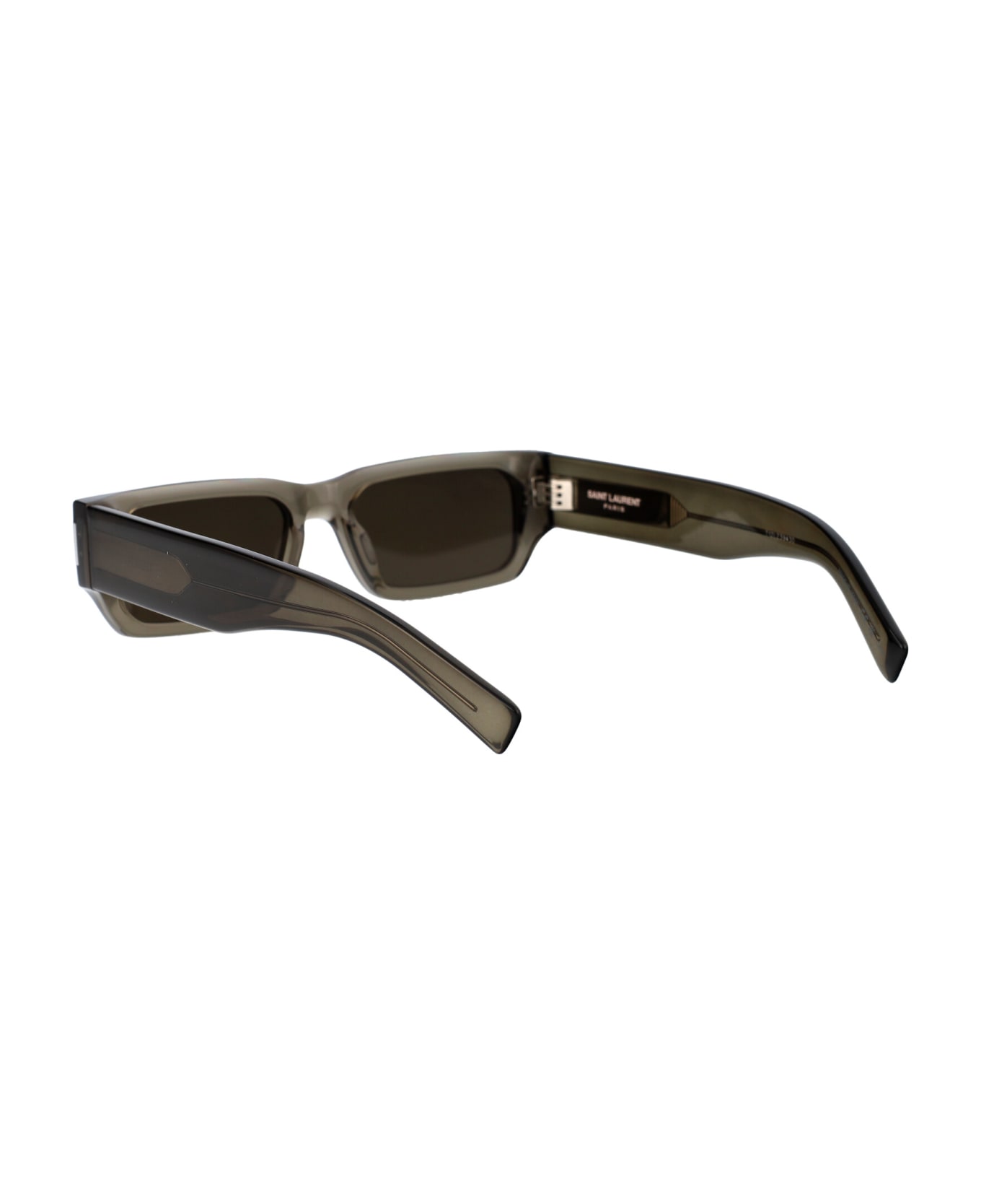 Saint Laurent Eyewear Sl 660 Sunglasses - 003 BROWN BROWN GREY