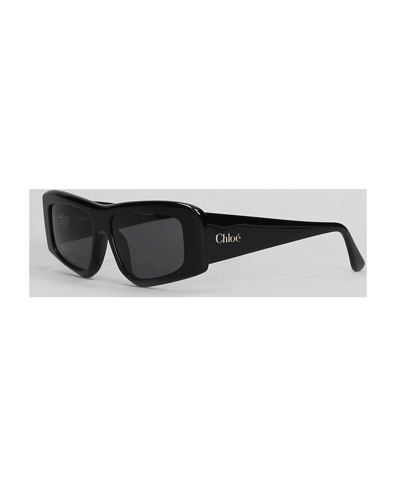 Chloé Sunglasses In Black Acetate - black