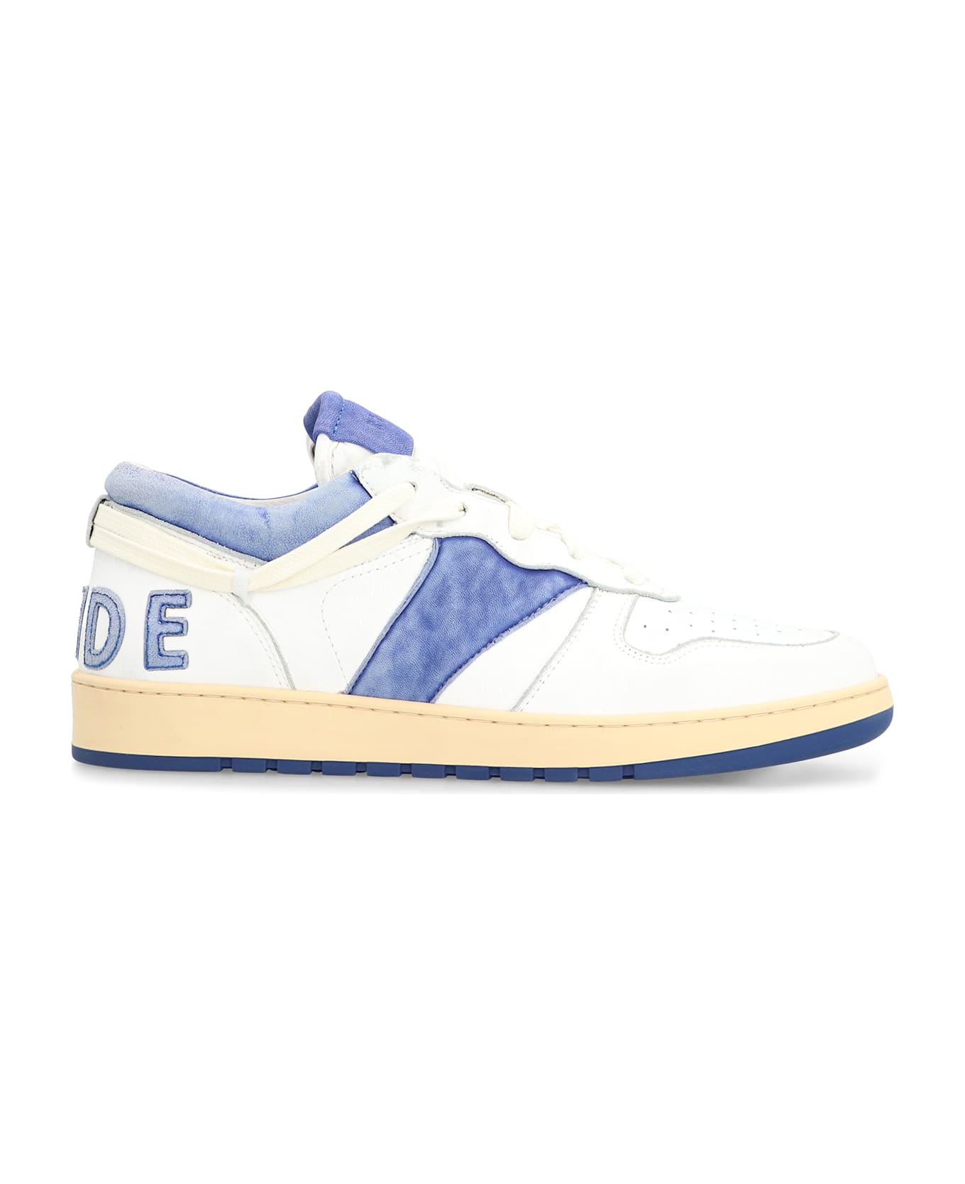 Rhude Rhecess Leather Low-top Sneakers - blue