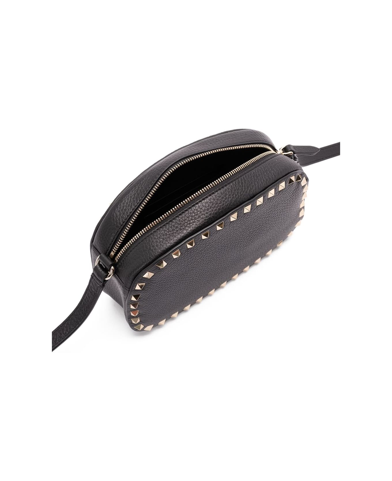 Valentino Garavani Black Calfskin Bag - Black